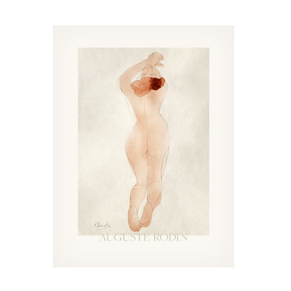 Canvas Wall Art - Pictufy 'Caresse Moi Danc, Chei Ri' Wall Art for Living Room, Bedroom, or Office D?cor by Trademark Fine Art - 14 x 19 Inches