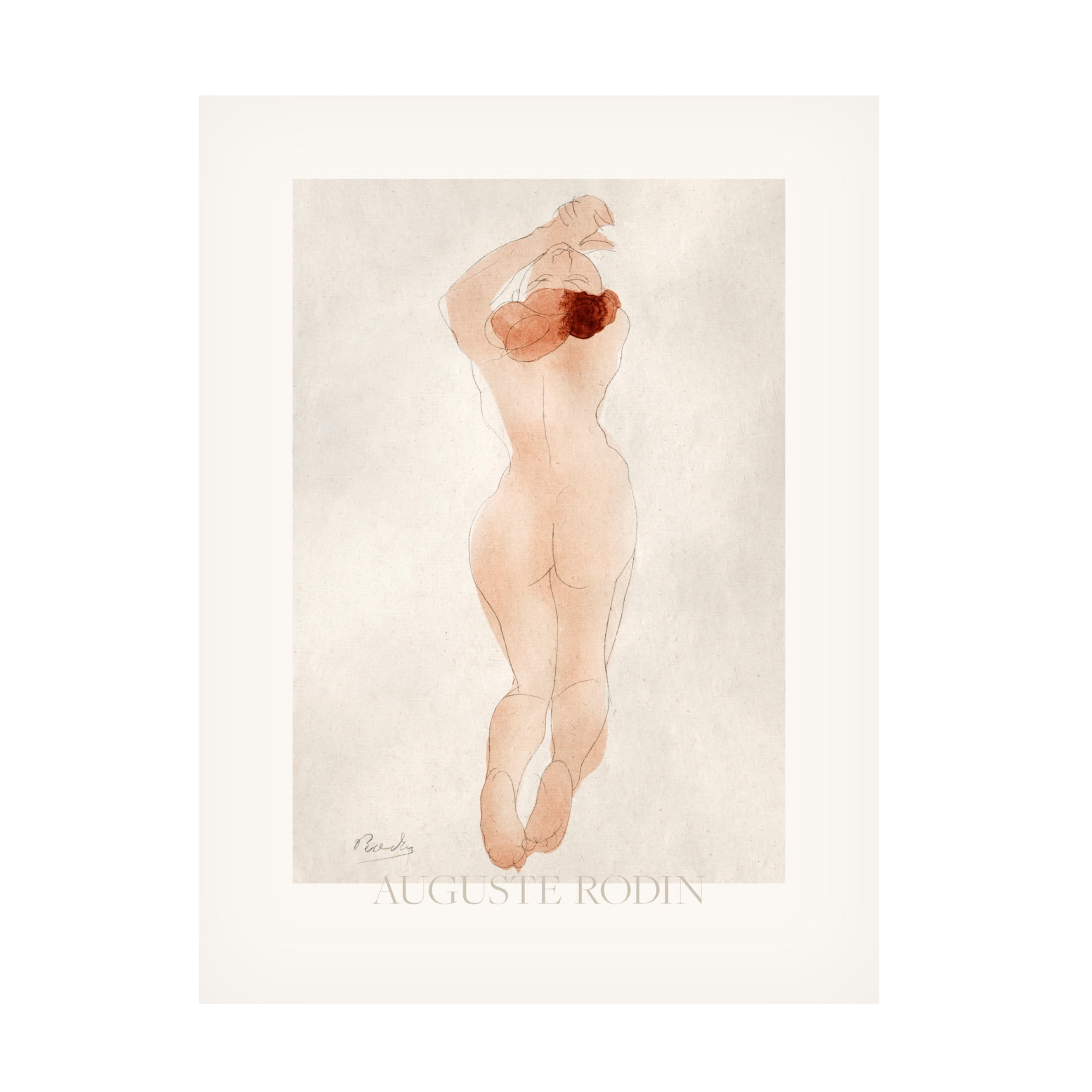 Canvas Wall Art - Pictufy 'Caresse Moi Danc, Chei Ri' Wall Art for Living Room, Bedroom, or Office D?cor by Trademark Fine Art - 18 x 24 Inches
