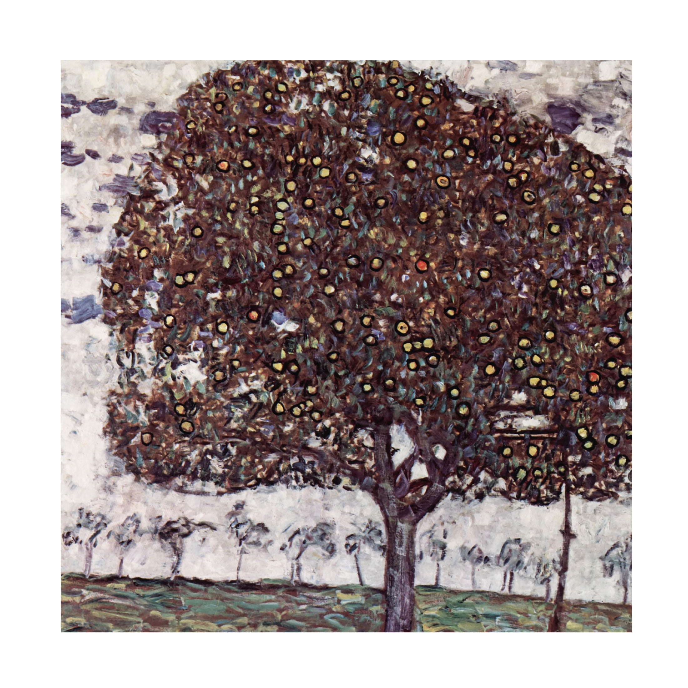 Canvas Wall Art - Pictufy 'Der Apfelbaum 1916' Wall Art for Living Room, Bedroom, or Office Décor by Trademark Fine Art - 18 x 18 Inches