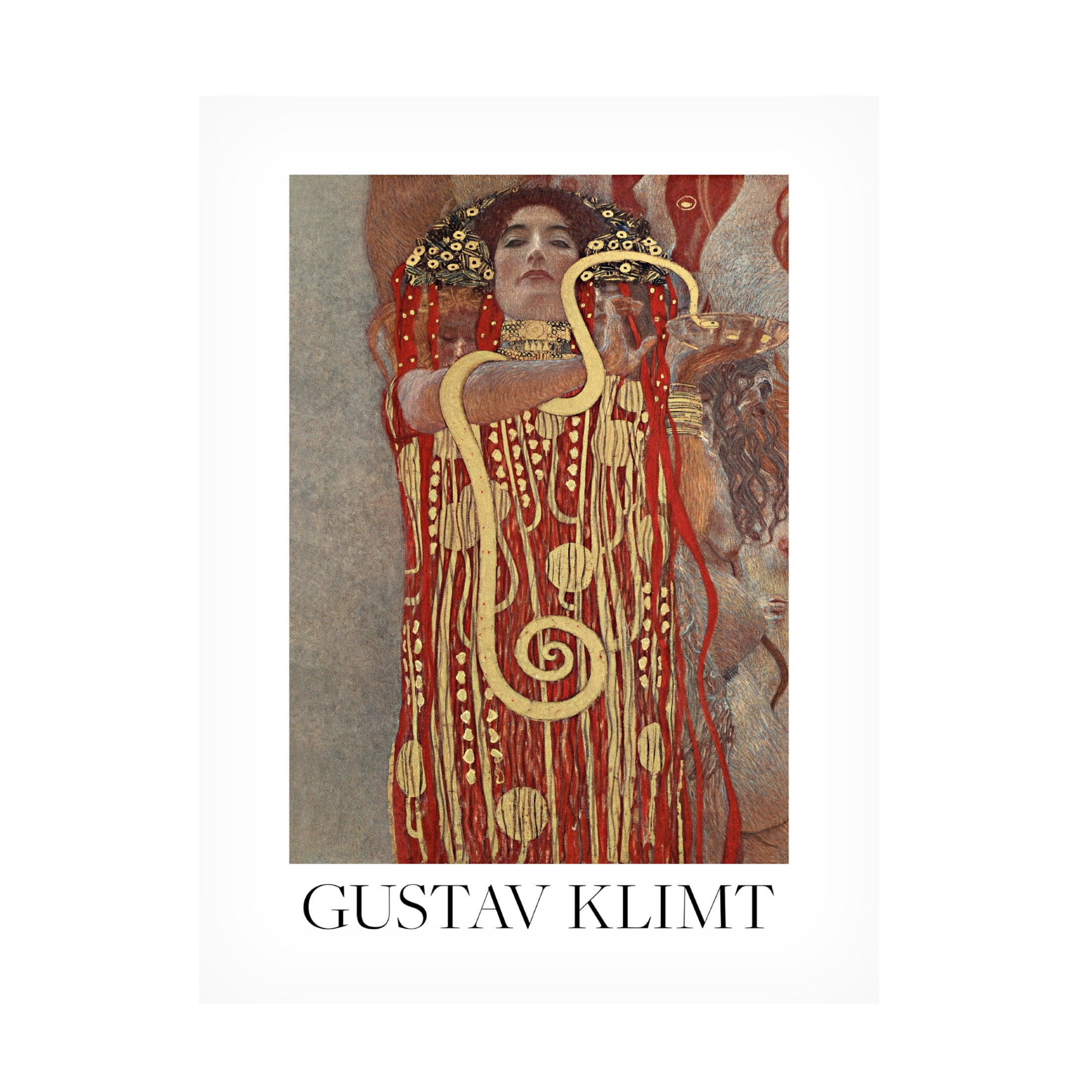 Canvas Wall Art - Pictufy 'Hygieia 1907 Poster' Wall Art for Living Room, Bedroom, or Office D?cor by Trademark Fine Art - 14 x 19 Inches