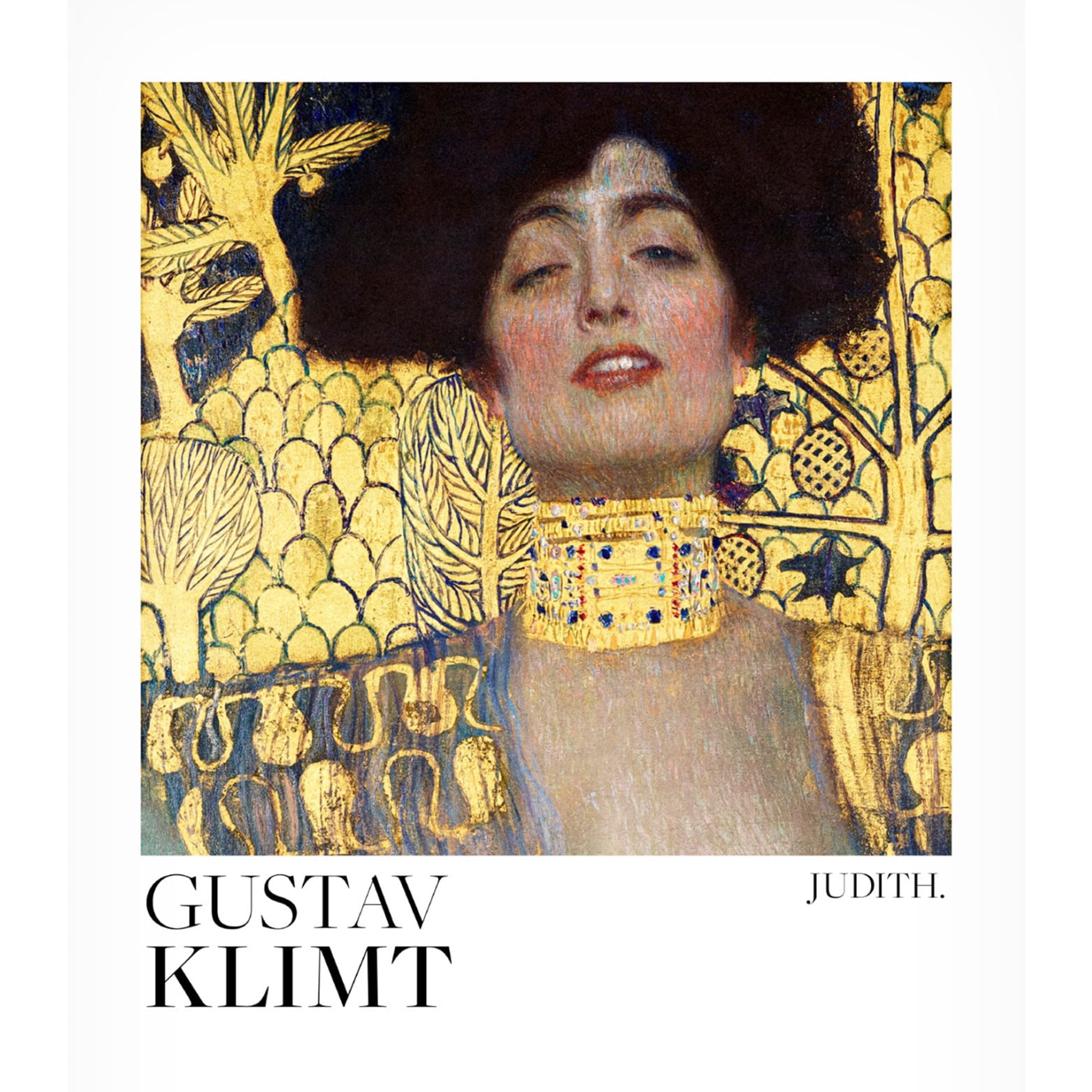 Canvas Wall Art - Pictufy  'Judith And The Head Of Holofernes 1901 Poster 2' Wall Art for Living Room, Bedroom, or Office D?cor by Trademark Fine Art - 35 x 47 Inches
