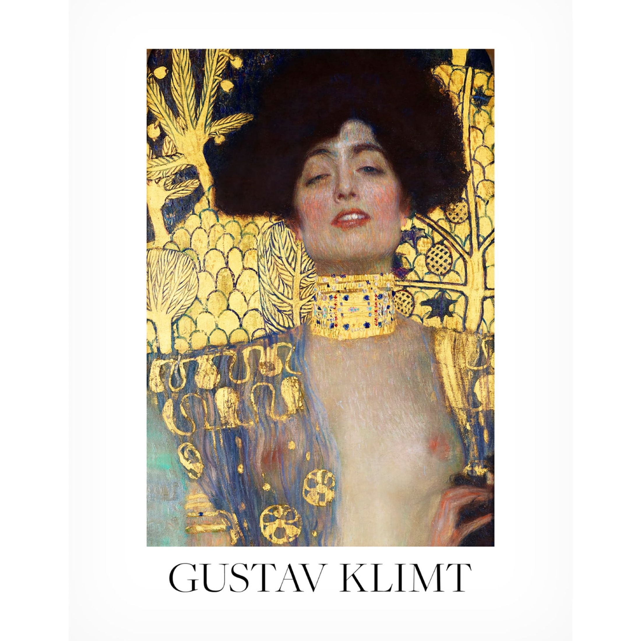 Canvas Wall Art - Pictufy 'Judith And The Head Of Holofernes 1901 Poster' Wall Art for Living Room, Bedroom, or Office D?cor by Trademark Fine Art - 14 x 19 Inches