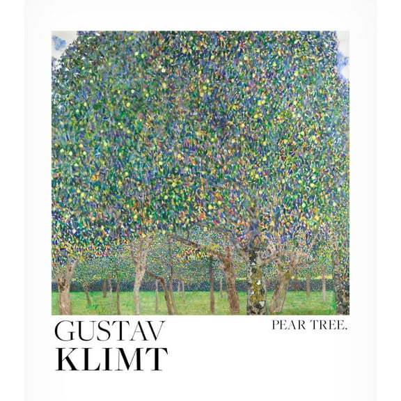 Canvas Wall Art - Pictufy 'Pear Tree 1903 Poster' Wall Art for Living Room, Bedroom, or Office D?cor by Trademark Fine Art - 14 x 19 Inches
