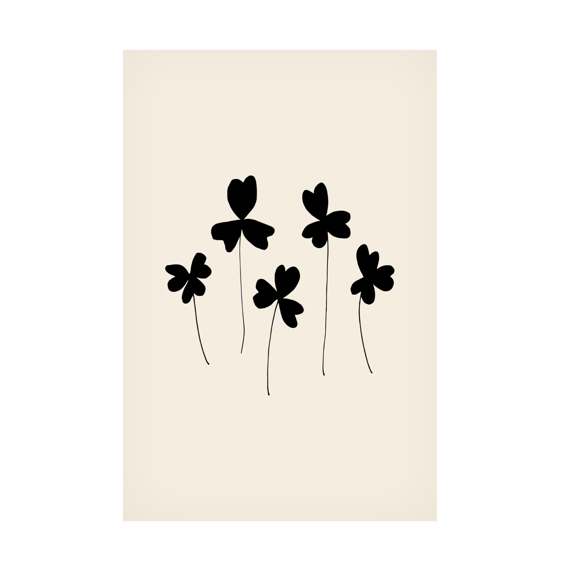 Canvas Wall Art - Pictufy Studio 'Black Sorrel' Wall Art for Living Room, Bedroom, or Office Décor by Trademark Fine Art - 22 x 32 Inches