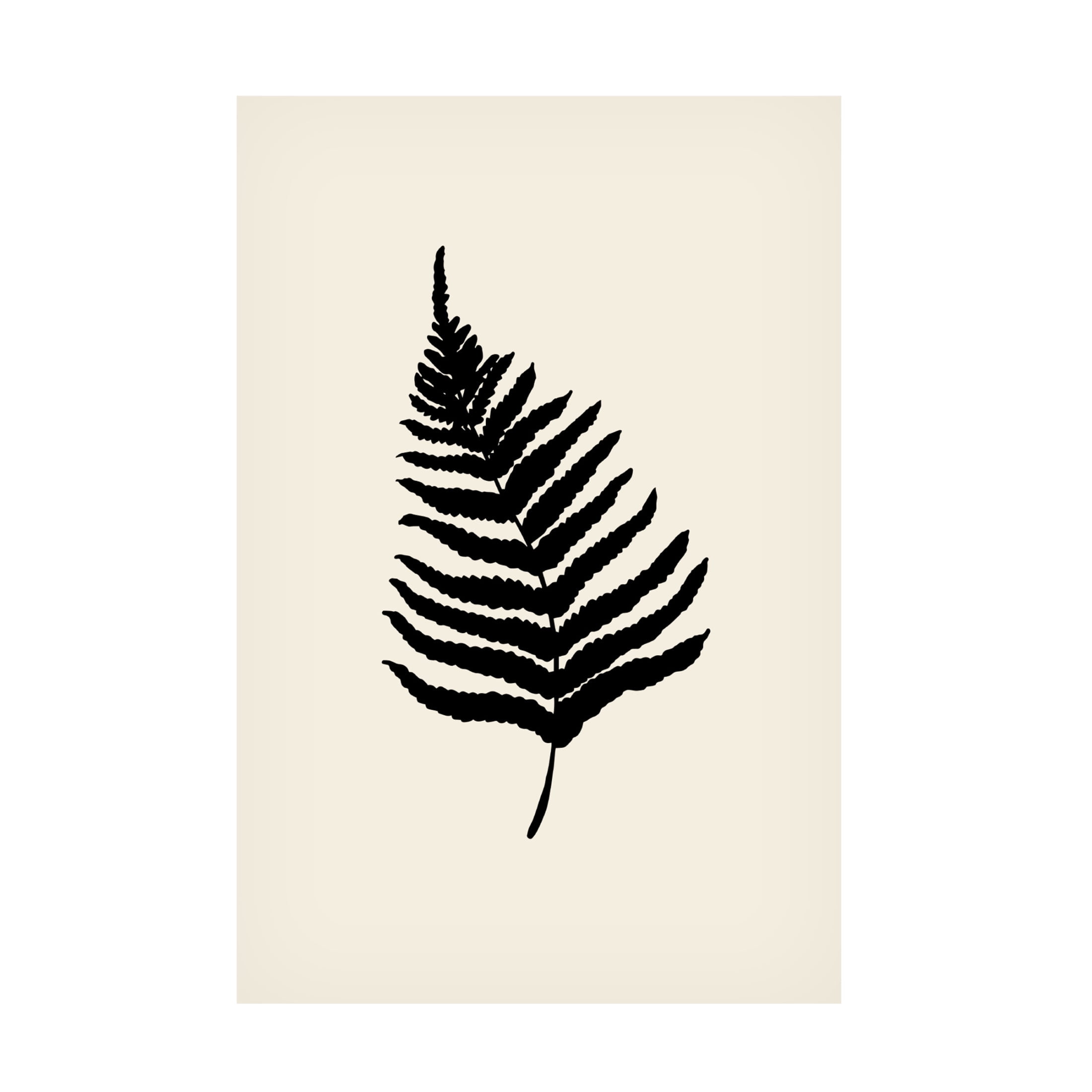 Canvas Wall Art - Pictufy Studio 'Fern' Wall Art for Living Room, Bedroom, or Office Décor by Trademark Fine Art - 16 x 24 Inches