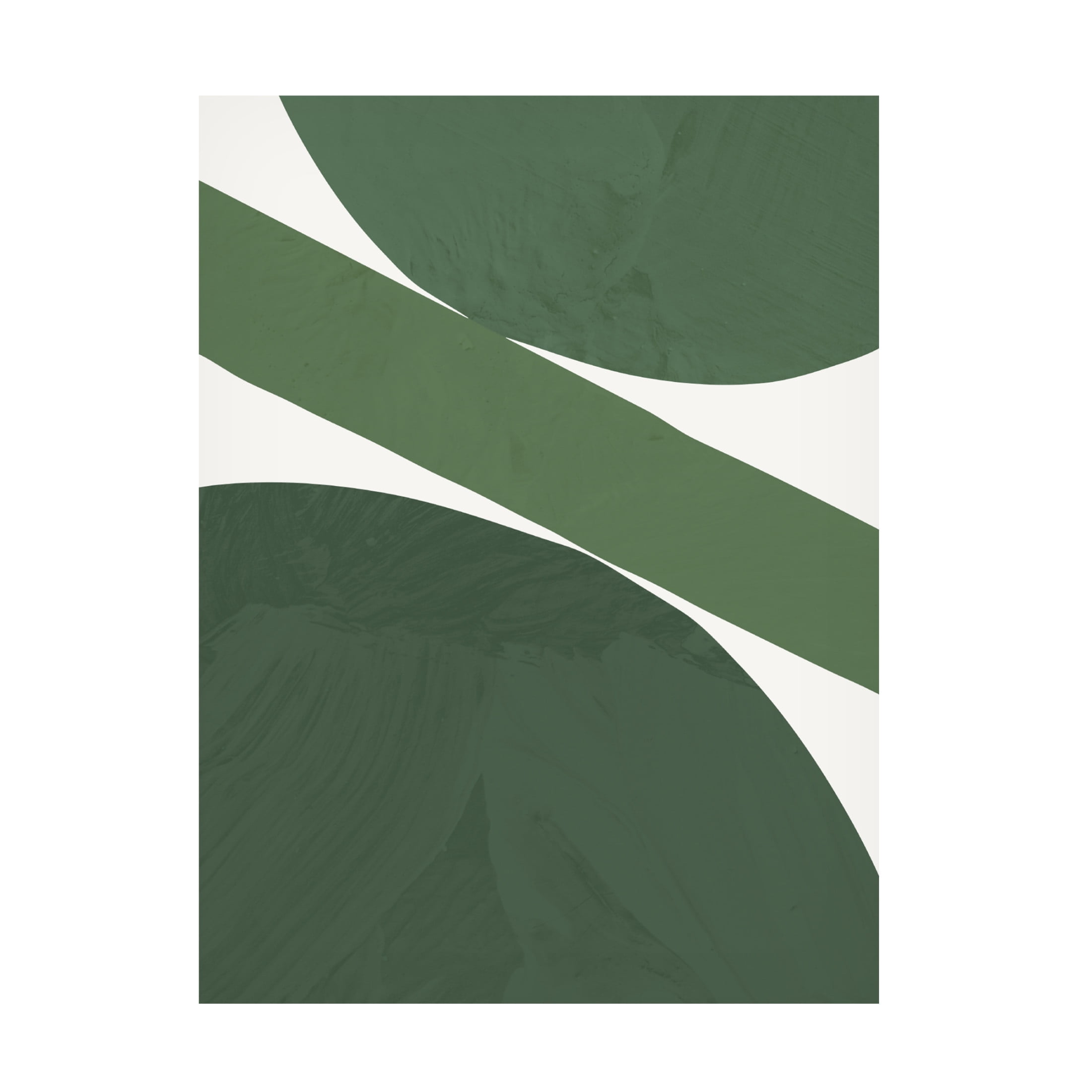Canvas Wall Art - Pictufy Studio 'Green Abstract' Wall Art for Living Room, Bedroom, or Office Décor by Trademark Fine Art - 14 x 19 Inches