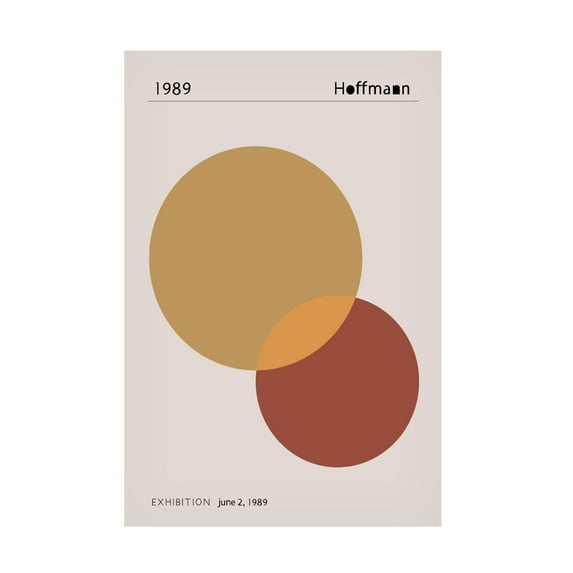 Canvas Wall Art - Pictufy Studio Ii '1989 Hoffman' Wall Art for Living Room, Bedroom, or Office Décor by Trademark Fine Art - 22 x 32 Inches