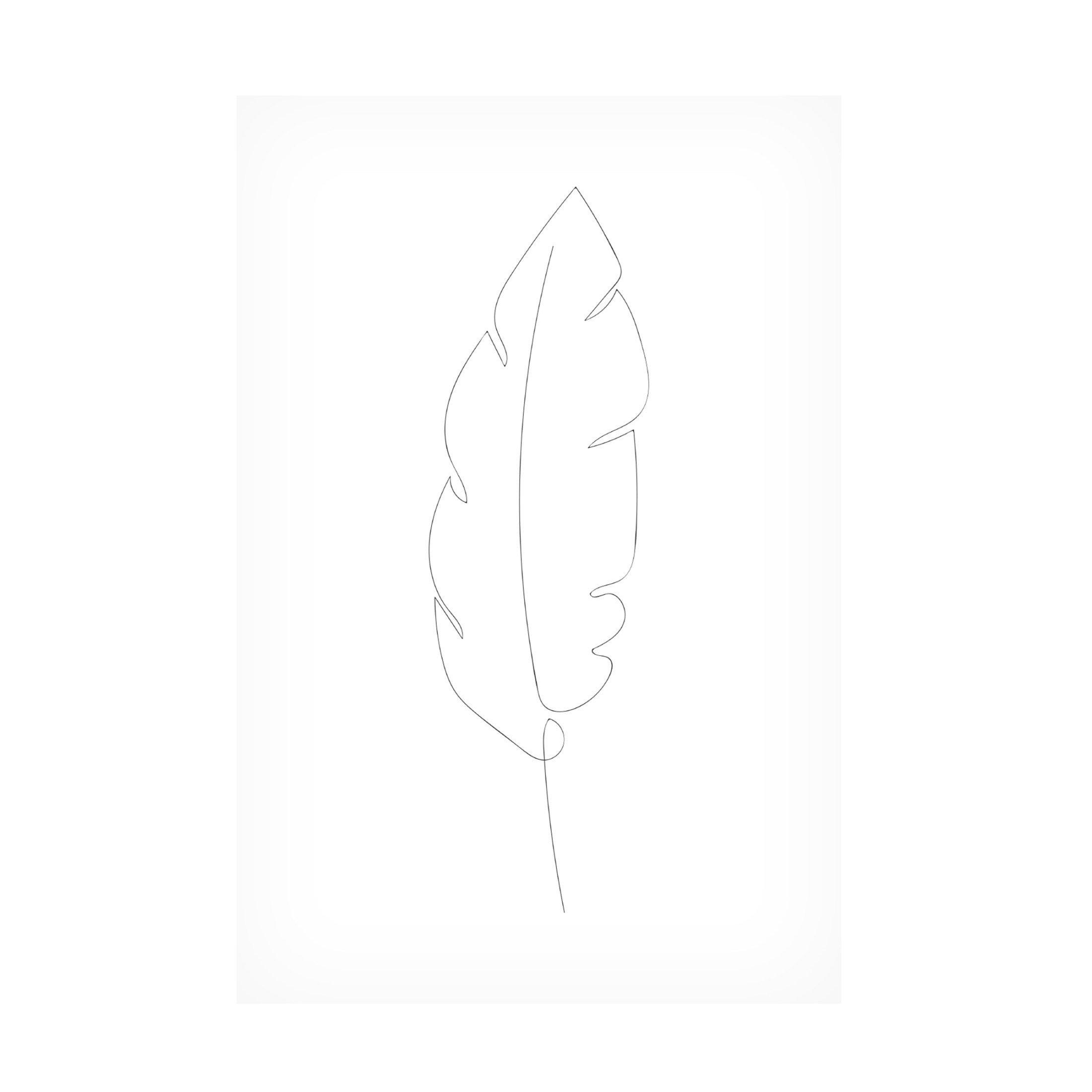 Canvas Wall Art - Pictufy Studio Ii 'Banana Leaf' Wall Art for Living Room, Bedroom, or Office Décor by Trademark Fine Art - 30 x 47 Inches
