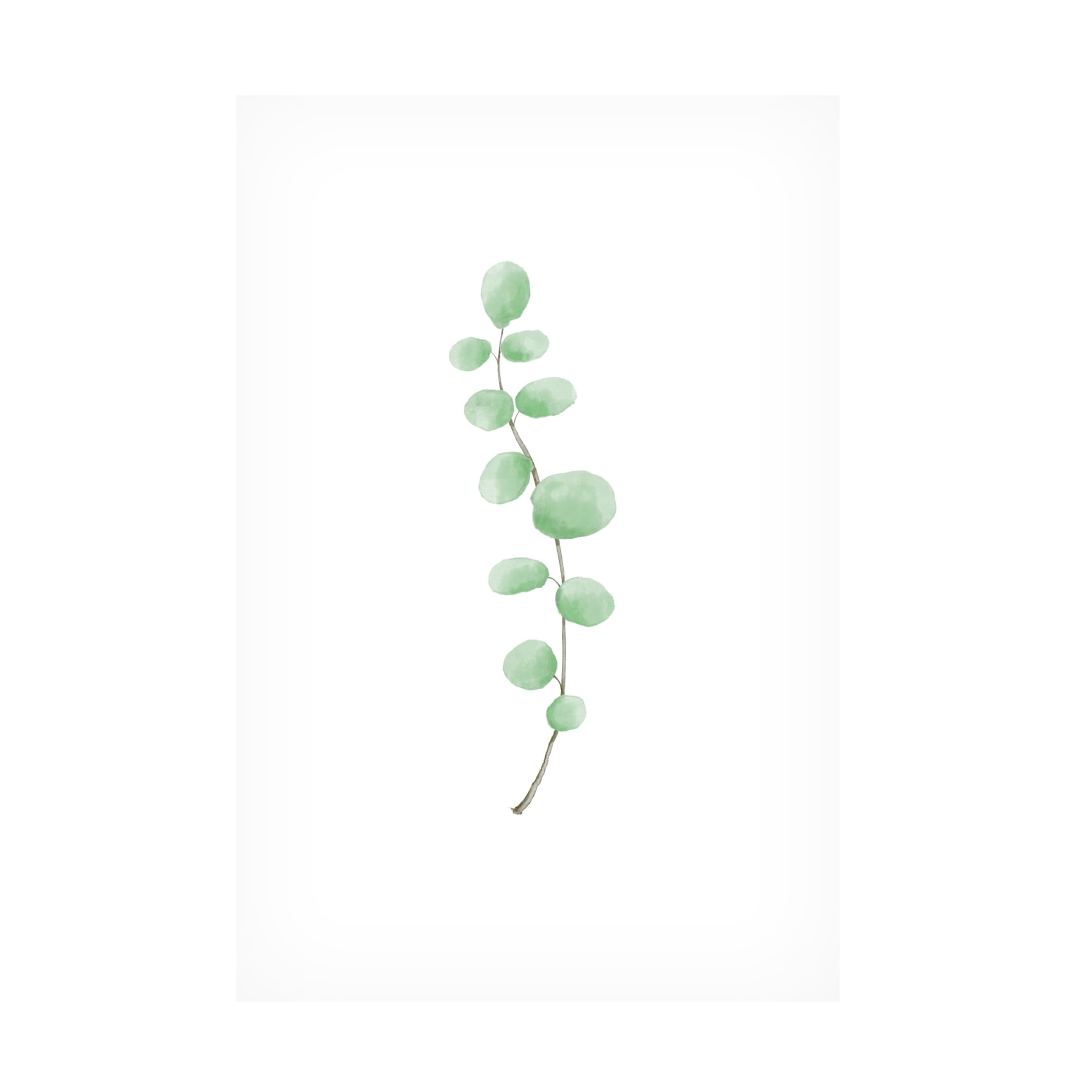 Canvas Wall Art - Pictufy Studio Ii 'Branch' Wall Art for Living Room, Bedroom, or Office Décor by Trademark Fine Art - 30 x 47 Inches