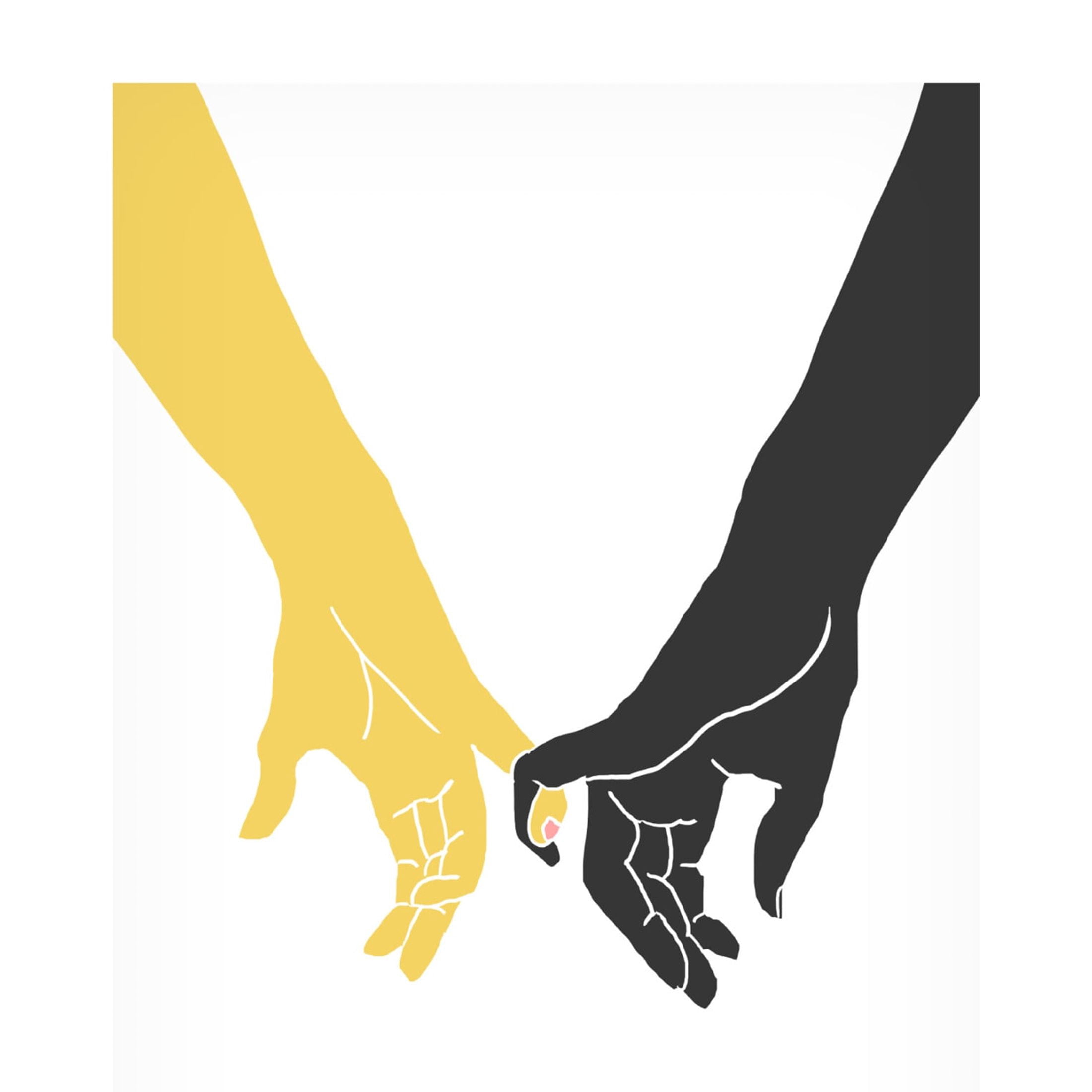 Canvas Wall Art - Pictufy Studio Ii 'Hands Pinky' Wall Art for Living Room, Bedroom, or Office Décor by Trademark Fine Art - 22 x 32 Inches