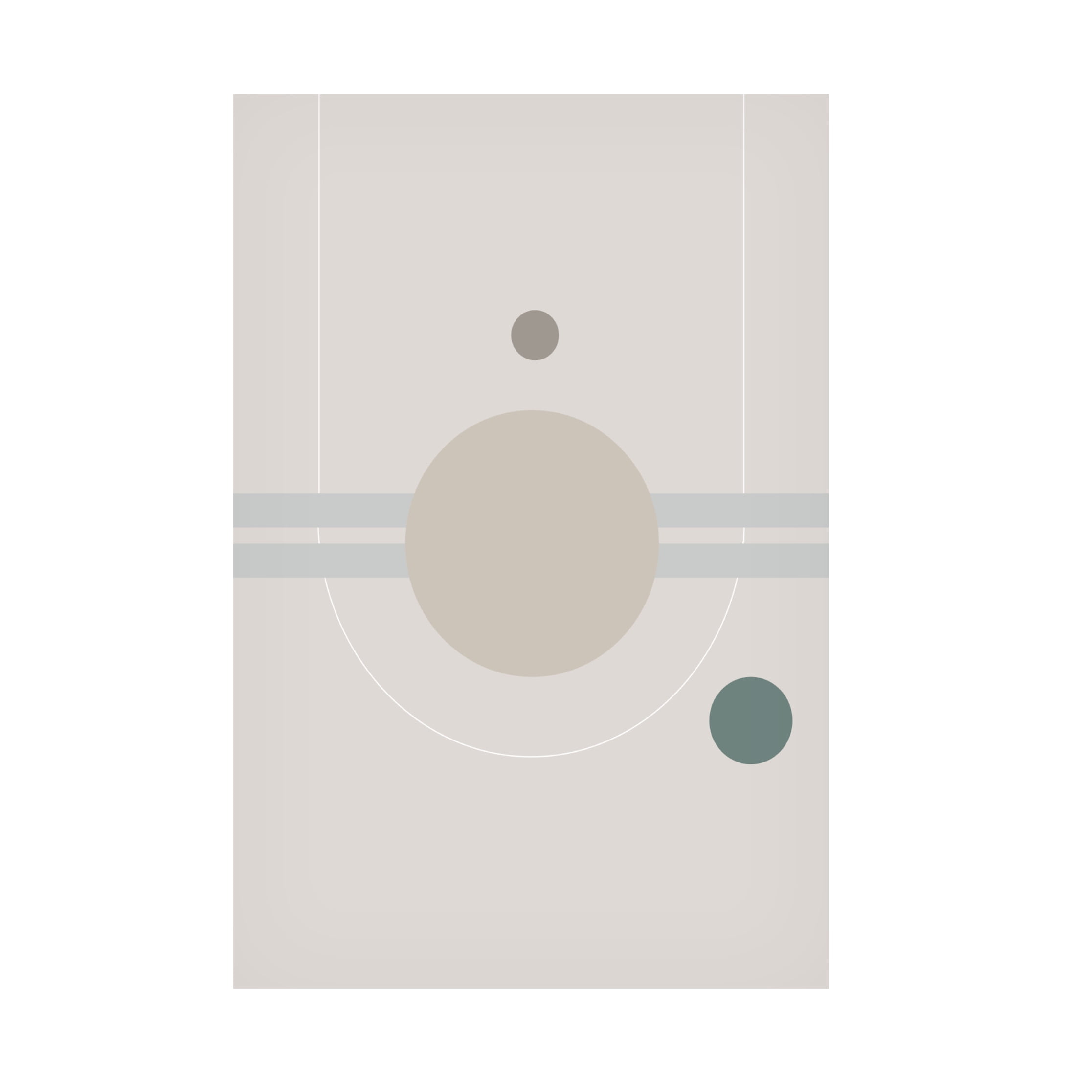 Canvas Wall Art - Pictufy Studio Ii 'Space Orbit 01' Wall Art for Living Room, Bedroom, or Office Décor by Trademark Fine Art - 30 x 47 Inches