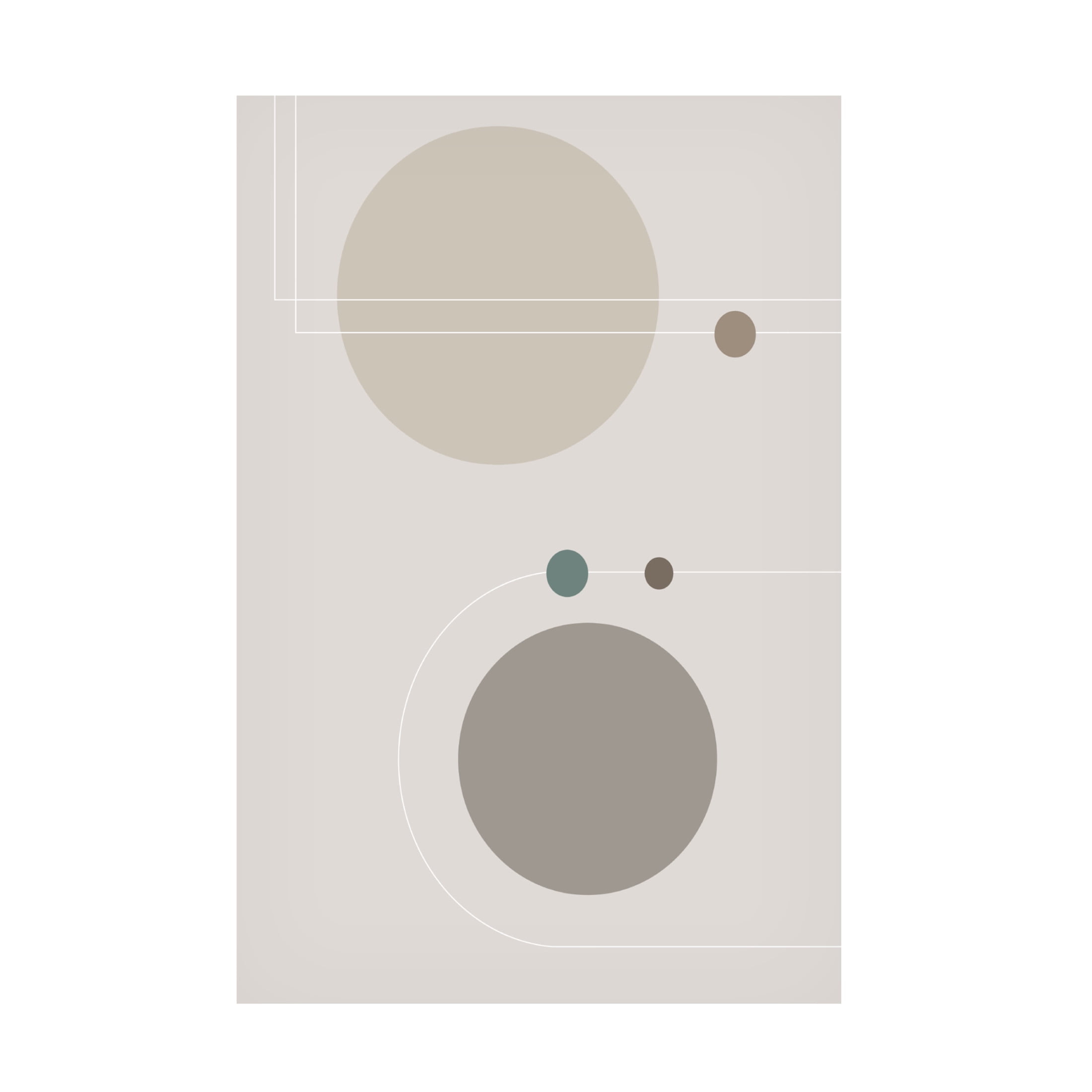 Canvas Wall Art - Pictufy Studio Ii 'Space Orbit 02' Wall Art for Living Room, Bedroom, or Office Décor by Trademark Fine Art - 22 x 32 Inches