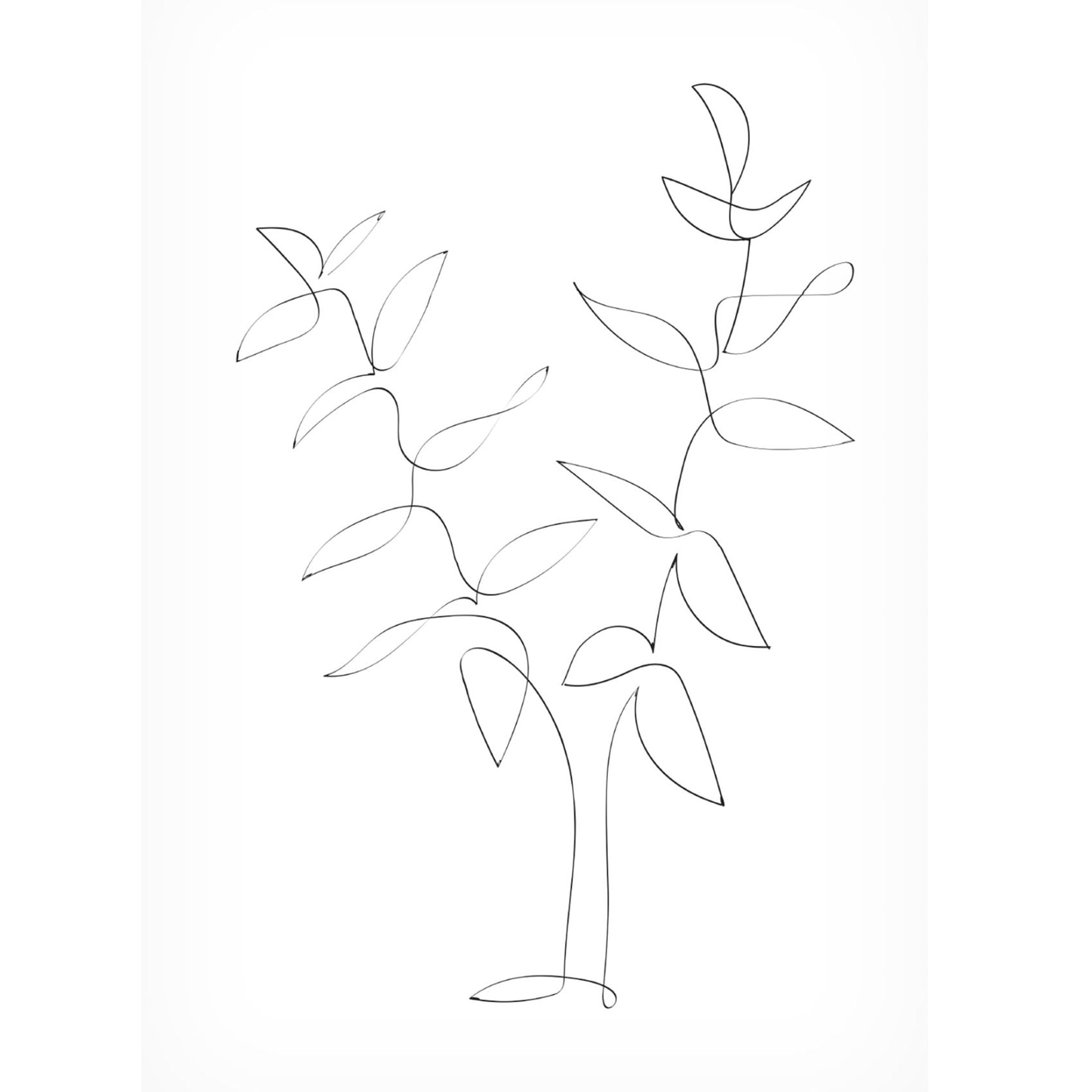 Canvas Wall Art - Pictufy Studio Ii 'Standing Twigs' Wall Art for Living Room, Bedroom, or Office Décor by Trademark Fine Art - 16 x 24 Inches