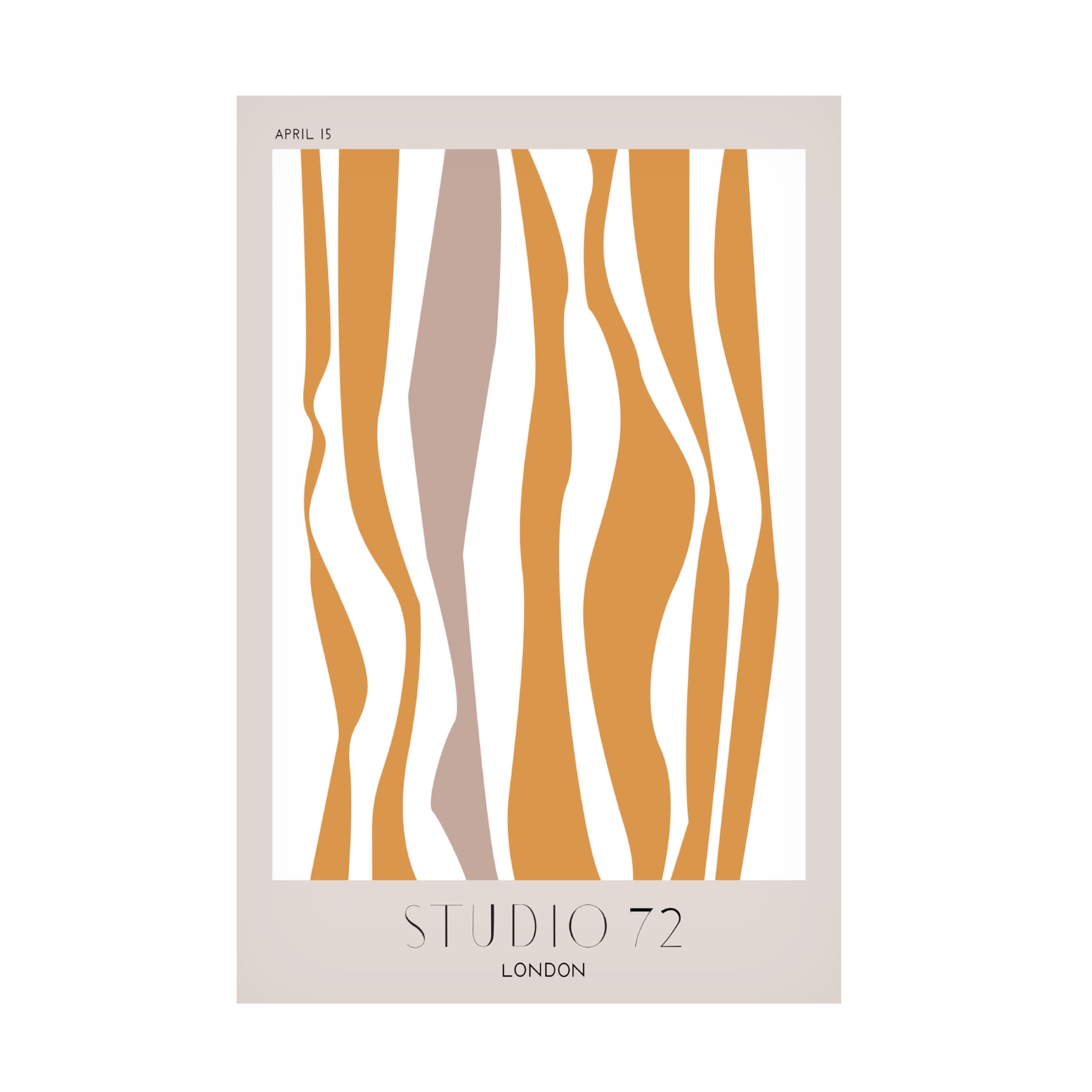 Canvas Wall Art - Pictufy Studio Ii 'Studio 72' Wall Art for Living Room, Bedroom, or Office Décor by Trademark Fine Art - 16 x 24 Inches