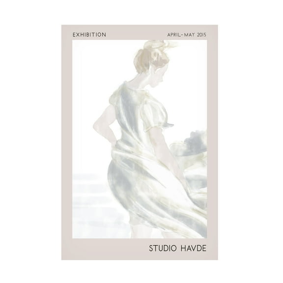 Canvas Wall Art - Pictufy Studio Ii 'Studio Havde' Wall Art for Living Room, Bedroom, or Office Décor by Trademark Fine Art - 12 x 19 Inches