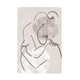 thumbnail image 1 of Canvas Wall Art - Pictufy Studio Ii 'The Hug' Wall Art for Living Room, Bedroom, or Office Décor by Trademark Fine Art - 12 x 19 Inches, 1 of 4