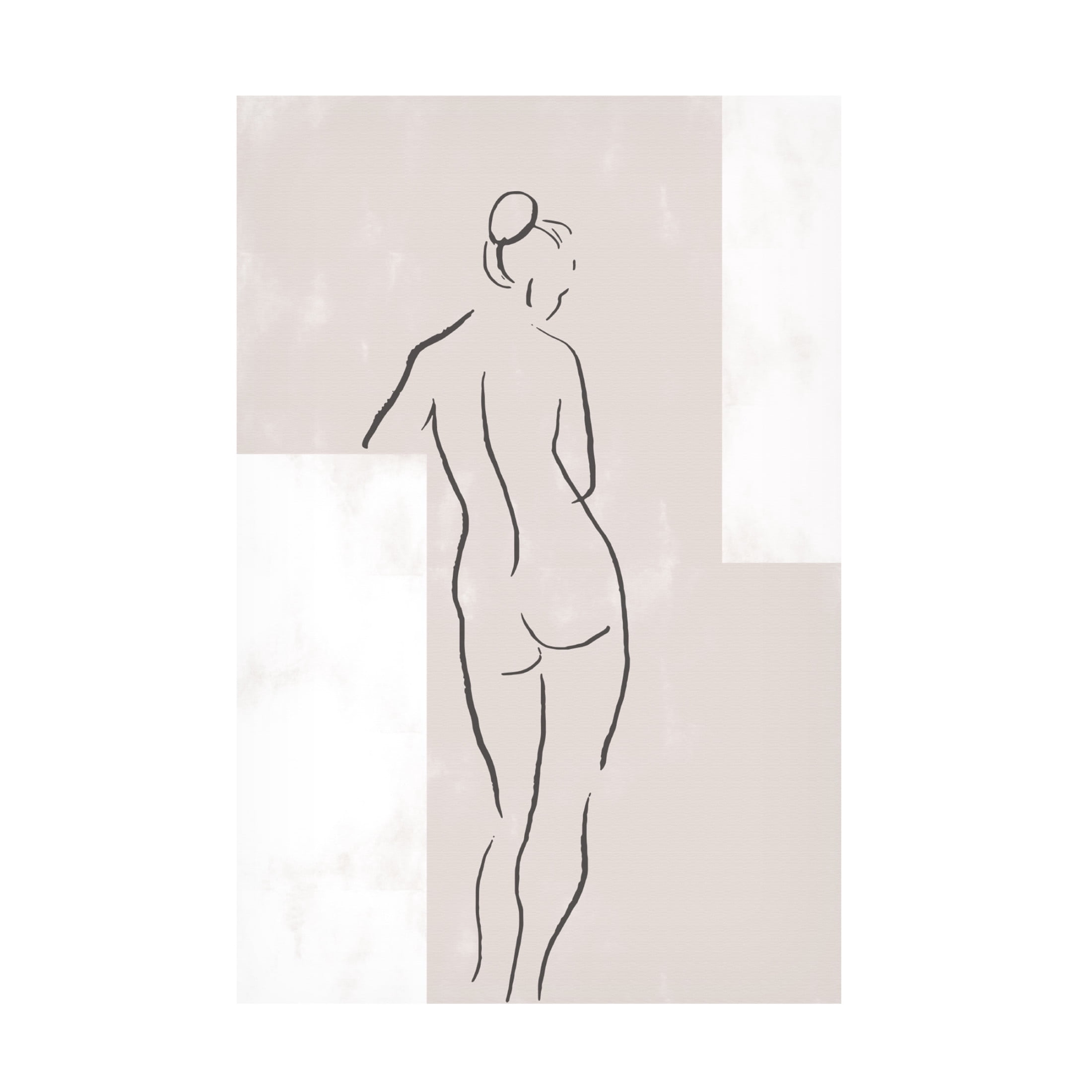 Canvas Wall Art - Pictufy Studio Ii 'Woman In Studio' Wall Art for Living Room, Bedroom, or Office Décor by Trademark Fine Art - 30 x 47 Inches