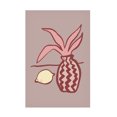 thumbnail image 1 of Canvas Wall Art - Pictufy Studio 'Pink Lemon' Wall Art for Living Room, Bedroom, or Office Décor by Trademark Fine Art - 22 x 32 Inches, 1 of 4