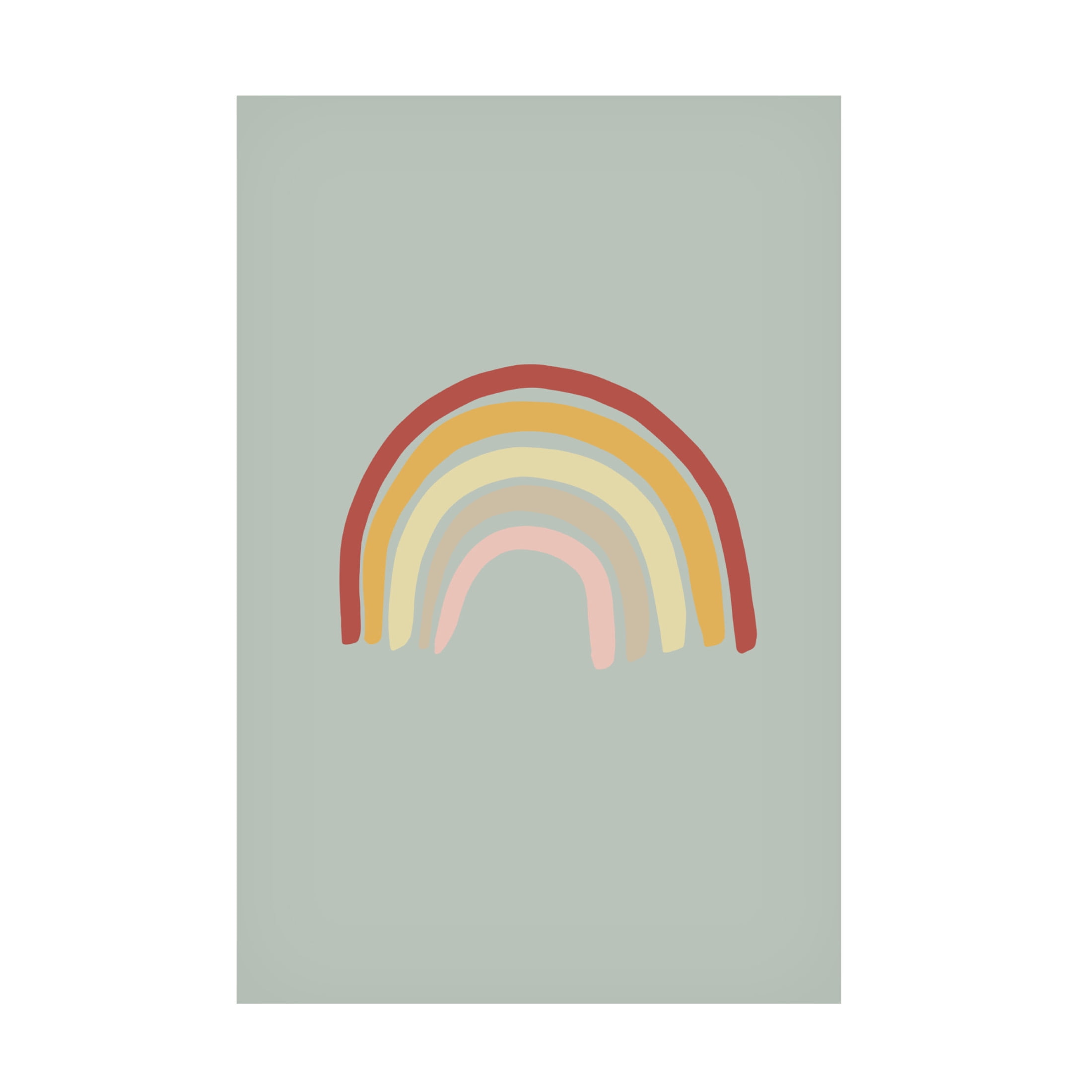 Canvas Wall Art - Pictufy Studio 'Rainbow Green' Wall Art for Living Room, Bedroom, or Office Décor by Trademark Fine Art - 16 x 24 Inches