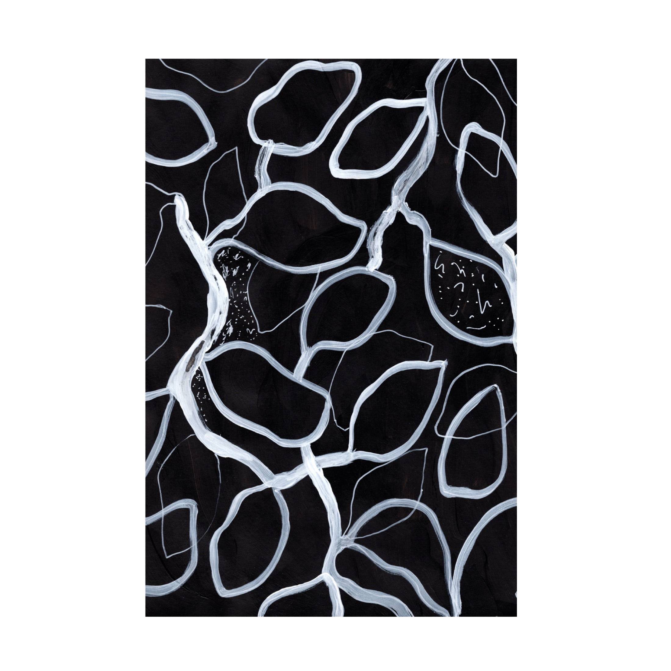 Canvas Wall Art - Pictufy Studio 'Tangled' Wall Art for Living Room, Bedroom, or Office Décor by Trademark Fine Art - 22 x 32 Inches