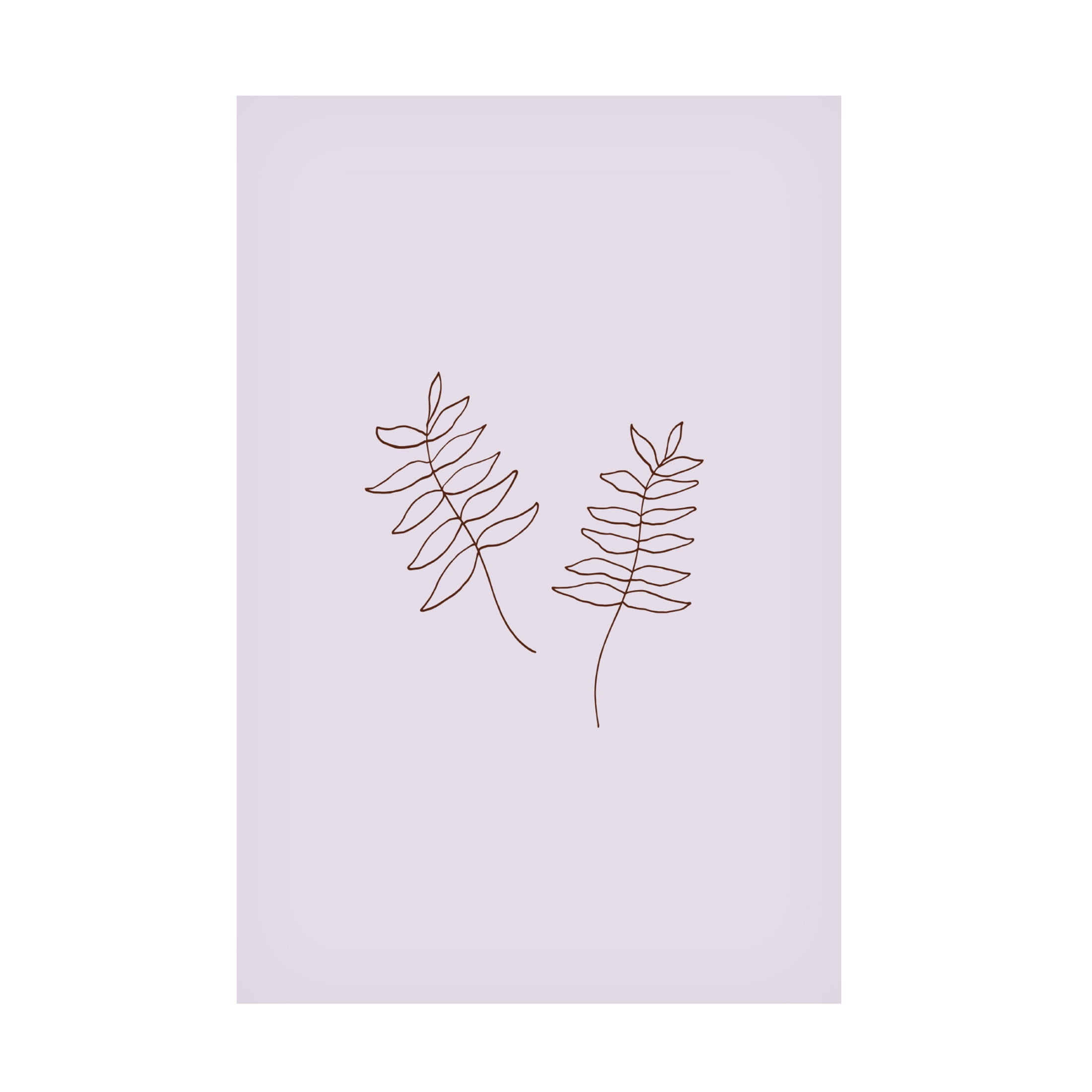 Canvas Wall Art - Pictufy Studio 'Two Twigs' Wall Art for Living Room, Bedroom, or Office Décor by Trademark Fine Art - 12 x 19 Inches