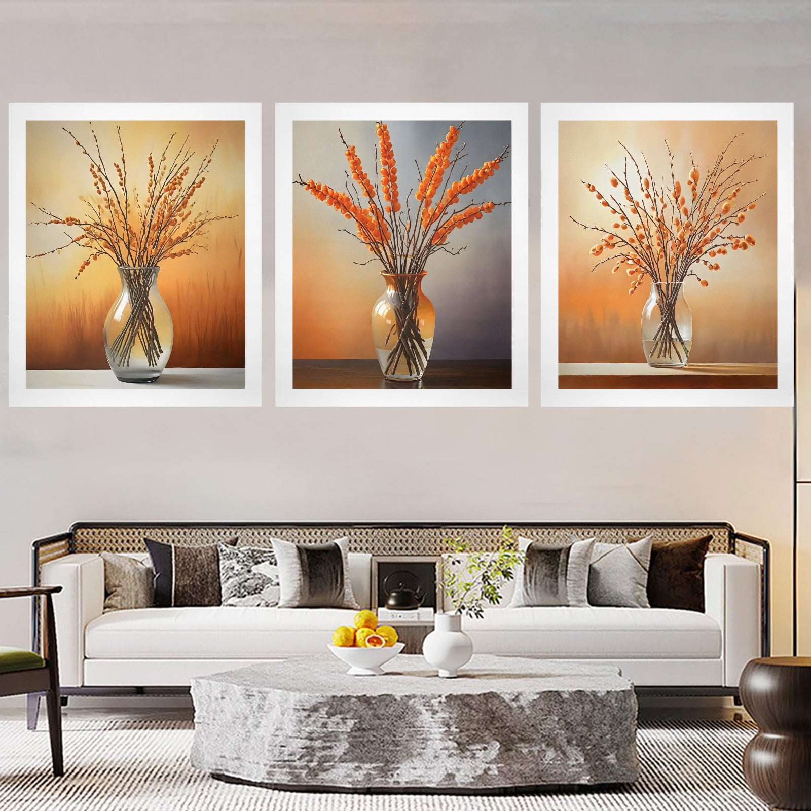 Textured Woven Willows Apartment Wall Decor photo