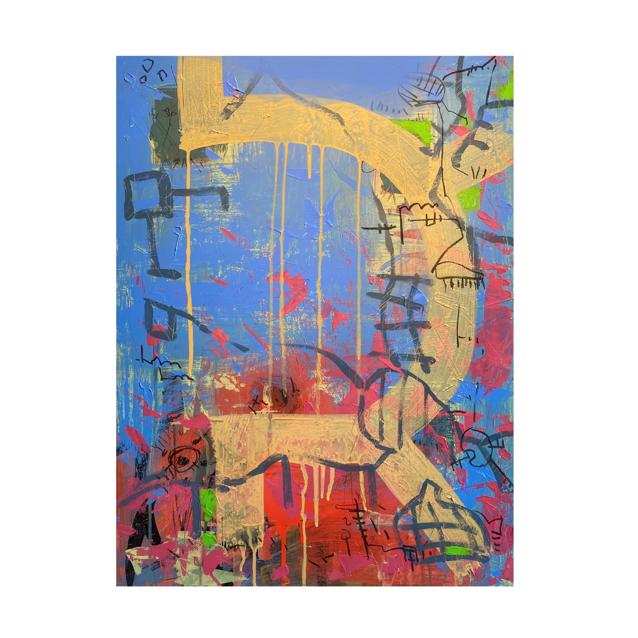 Canvas Wall Art - Randy Noble Fine Art 'Progression' Wall Art for Living Room, Bedroom, or Office Décor by Trademark Fine Art - 24 x 32 Inches