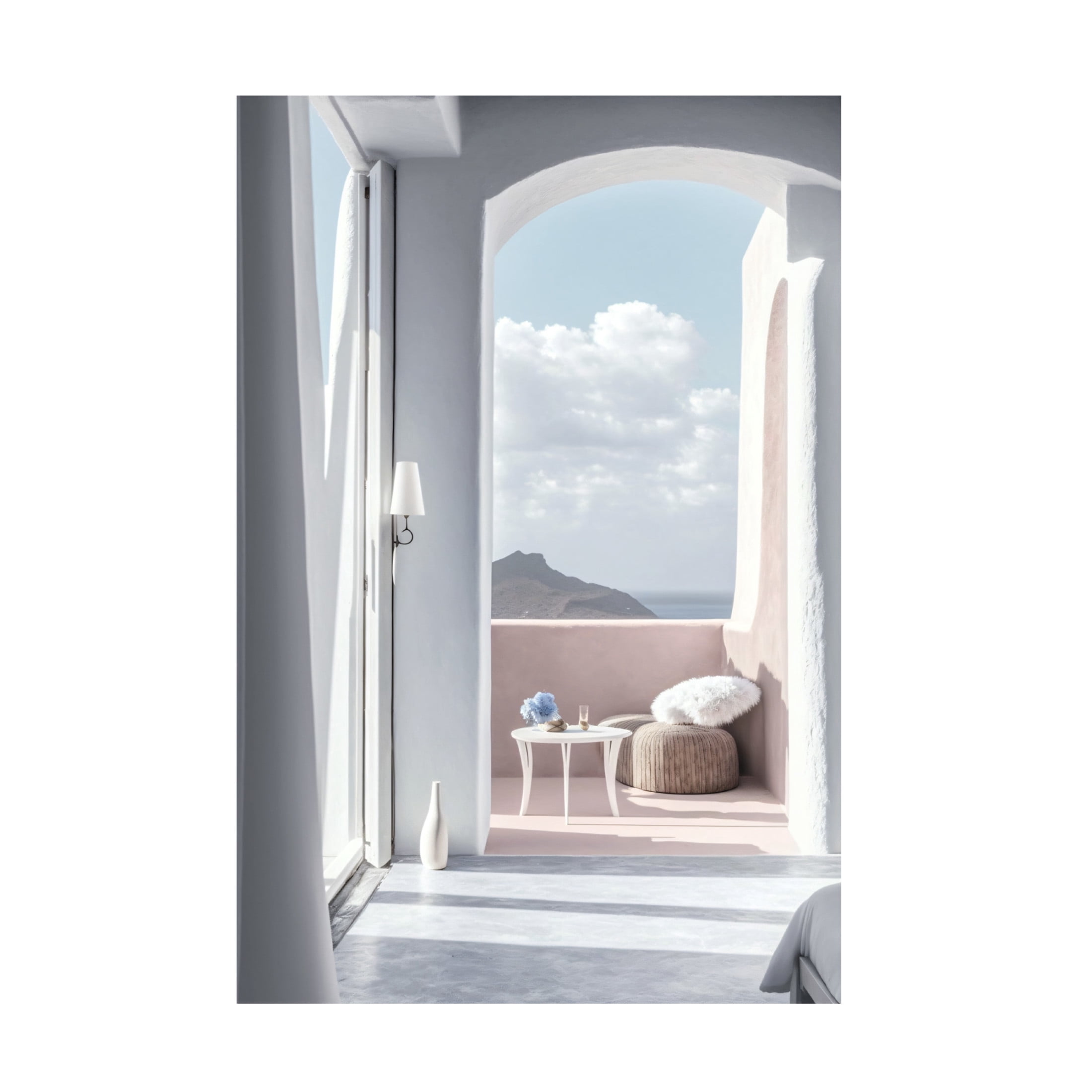 Canvas Wall Art - Ray Heere 'Architectural Photography Balconies 9' Wall Art for Living Room, Bedroom, or Office Décor by Trademark Fine Art - 16 x 24 Inches