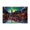 thumbnail image 1 of Canvas Wall Art - Ray Heere 'Colorful Cityview Of Dutch City Of Alkmaar' Wall Art for Living Room, Bedroom, or Office Décor by Trademark Fine Art - 24 x 16 Inches, 1 of 4