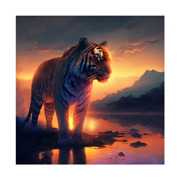 Canvas Wall Art - Ray Heere 'Desert Of Dreams 19' Wall Art for Living Room, Bedroom, or Office Décor by Trademark Fine Art - 14 x 14 Inches