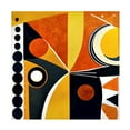 thumbnail image 1 of Canvas Wall Art - Ray Heere 'Mid Century Celebration Of All Cultures 23' Wall Art for Living Room, Bedroom, or Office Décor by Trademark Fine Art - 24 x 24 Inches, 1 of 4