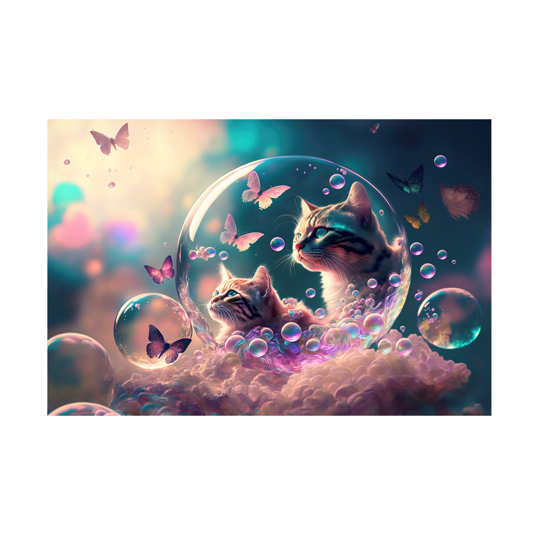 Canvas Wall Art - Ray Heere 'Mystical Morning 1' Wall Art for Living Room, Bedroom, or Office Décor by Trademark Fine Art - 24 x 16 Inches