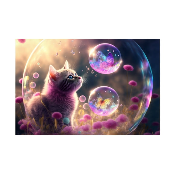 Canvas Wall Art - Ray Heere 'Mystical Morning 10' Wall Art for Living Room, Bedroom, or Office DÃ©cor by Trademark Fine Art - 19 x 12 Inches