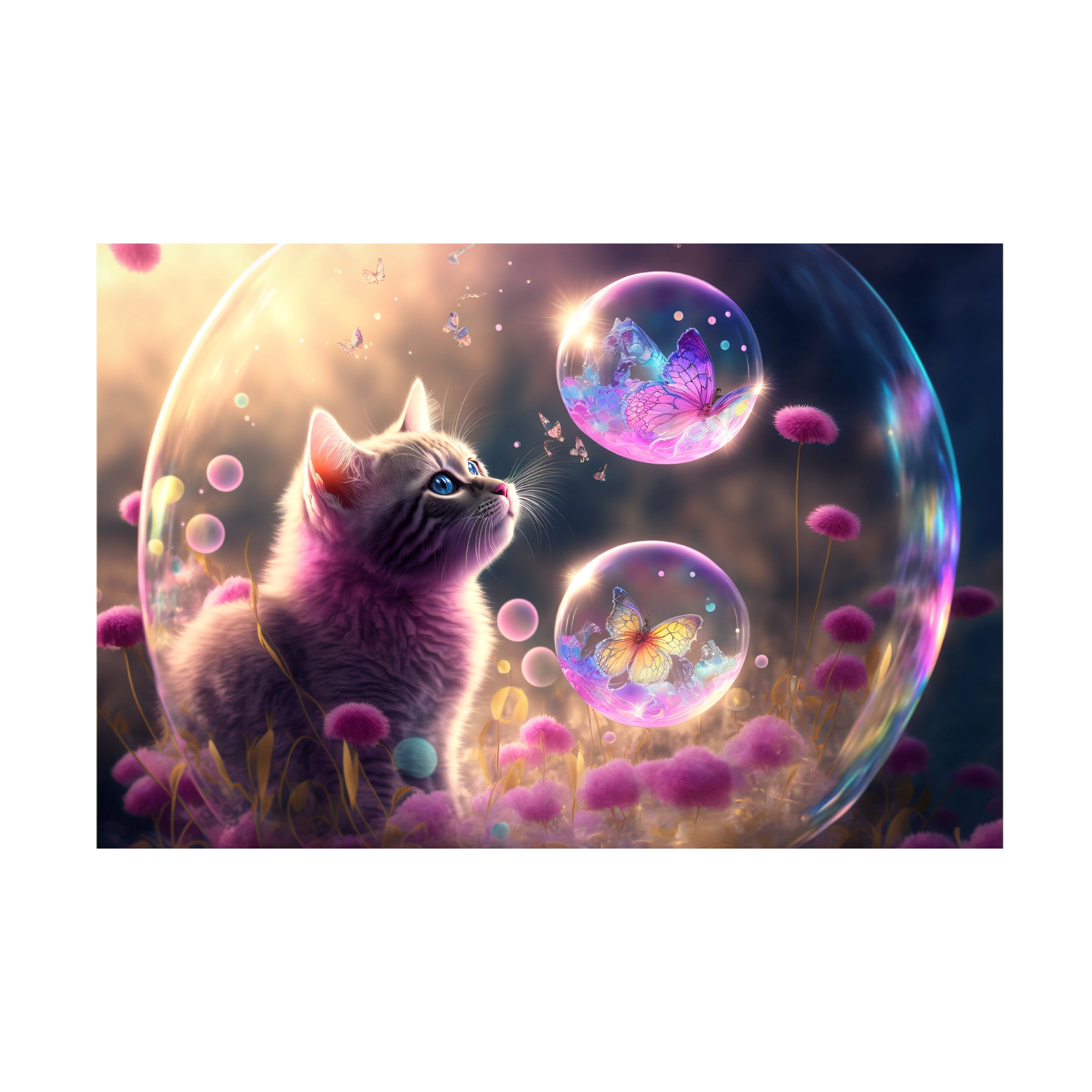 Canvas Wall Art - Ray Heere 'Mystical Morning 10' Wall Art for Living Room, Bedroom, or Office DÃ©cor by Trademark Fine Art - 47 x 30 Inches