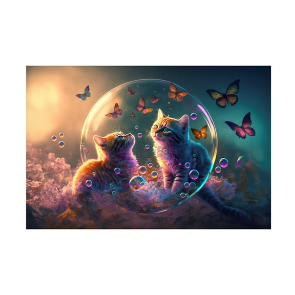 Canvas Wall Art - Ray Heere 'Mystical Morning 11' Wall Art for Living Room, Bedroom, or Office Décor by Trademark Fine Art - 19 x 12 Inches