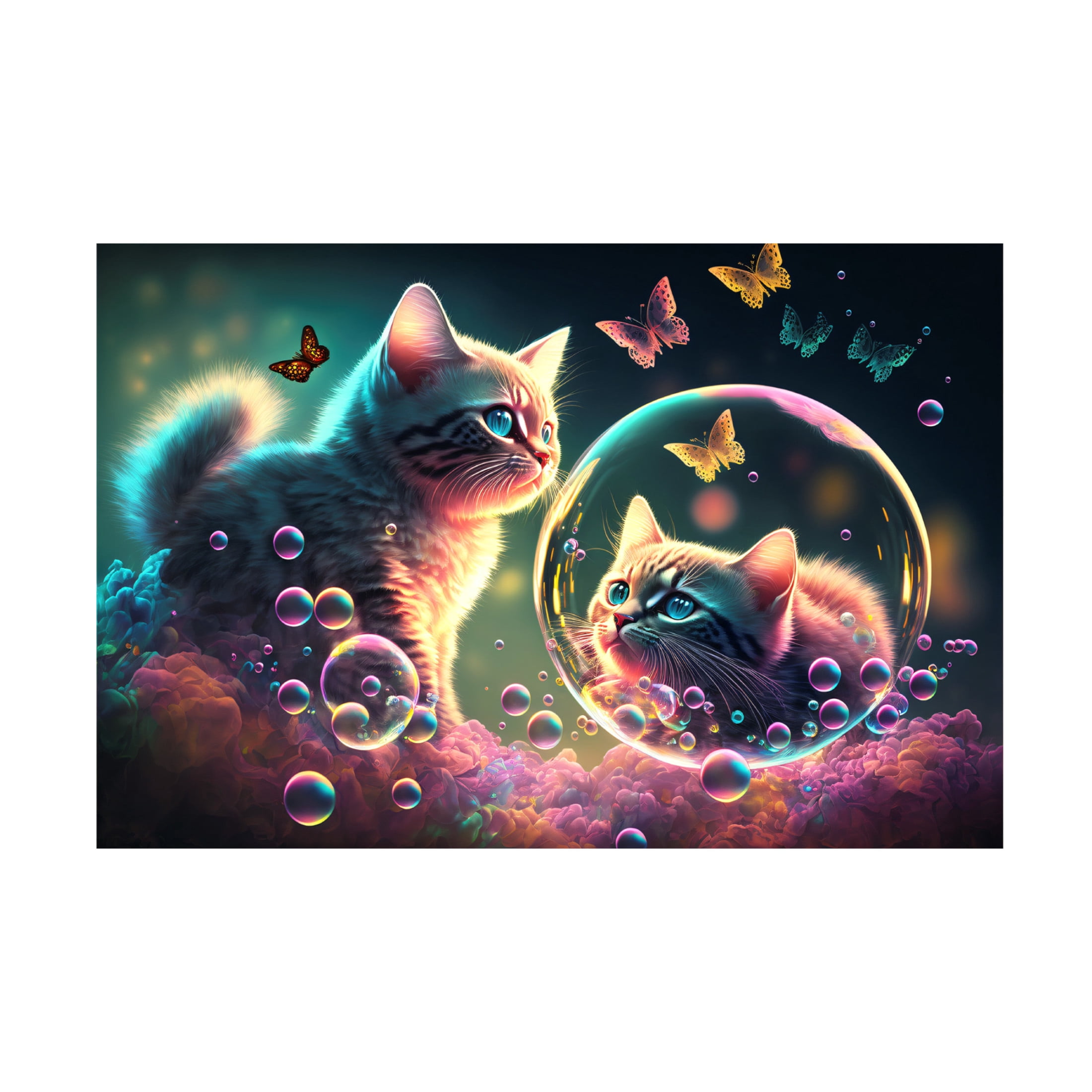 Canvas Wall Art - Ray Heere 'Mystical Morning 12' Wall Art for Living Room, Bedroom, or Office Décor by Trademark Fine Art - 47 x 30 Inches
