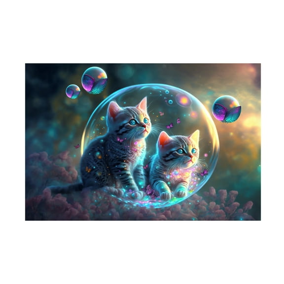 Canvas Wall Art - Ray Heere 'Mystical Morning 13' Wall Art for Living Room, Bedroom, or Office Décor by Trademark Fine Art - 19 x 12 Inches