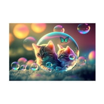 Canvas Wall Art - Ray Heere 'Mystical Morning 2' Wall Art for Living Room, Bedroom, or Office Décor by Trademark Fine Art - 19 x 12 Inches