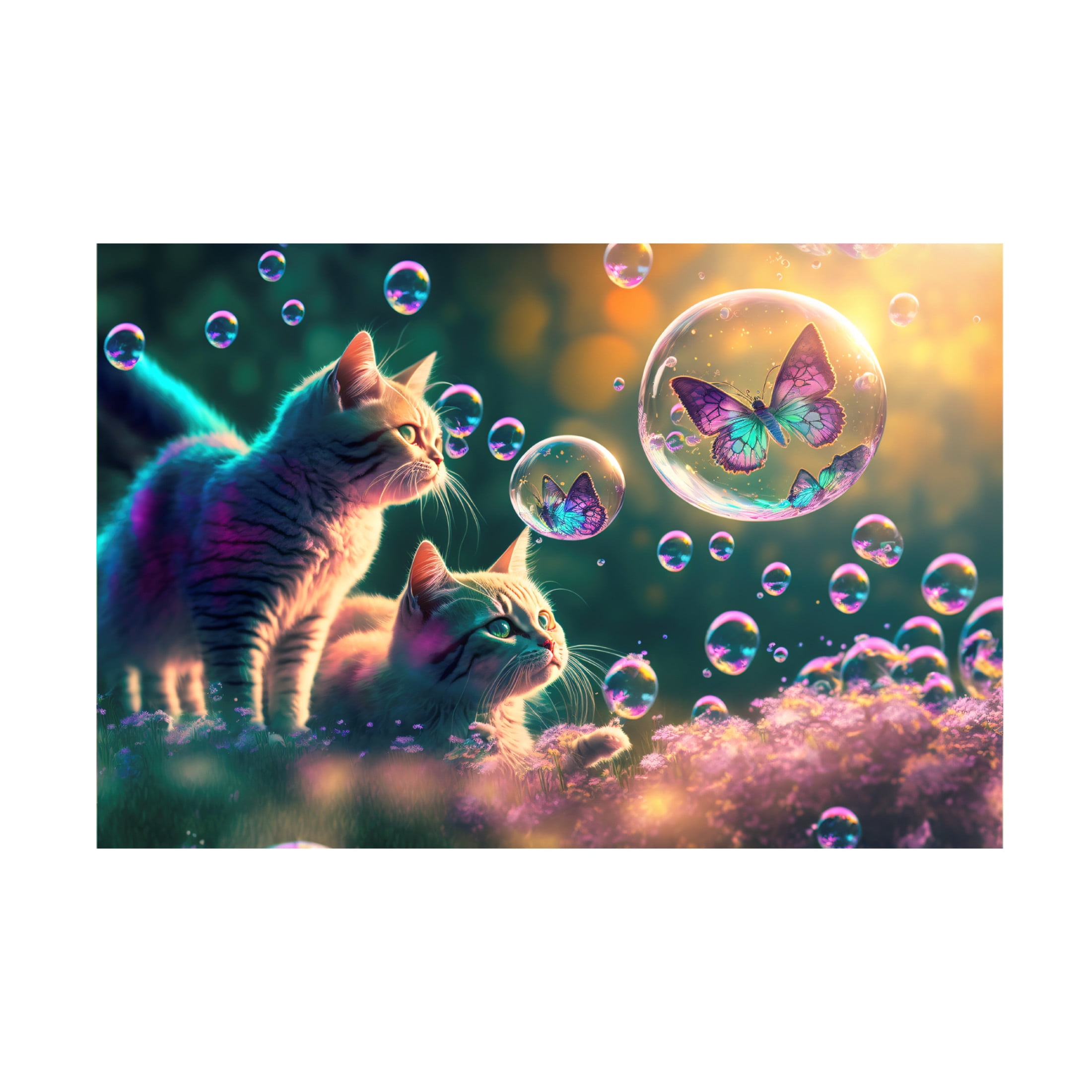 Canvas Wall Art - Ray Heere 'Mystical Morning 7' Wall Art for Living Room, Bedroom, or Office Décor by Trademark Fine Art - 24 x 16 Inches