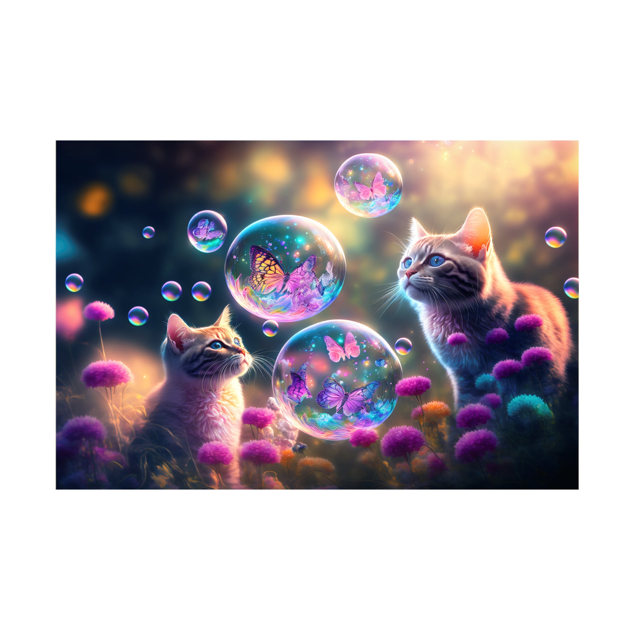 Canvas Wall Art - Ray Heere 'Mystical Morning 9' Wall Art for Living Room, Bedroom, or Office Décor by Trademark Fine Art - 32 x 22 Inches