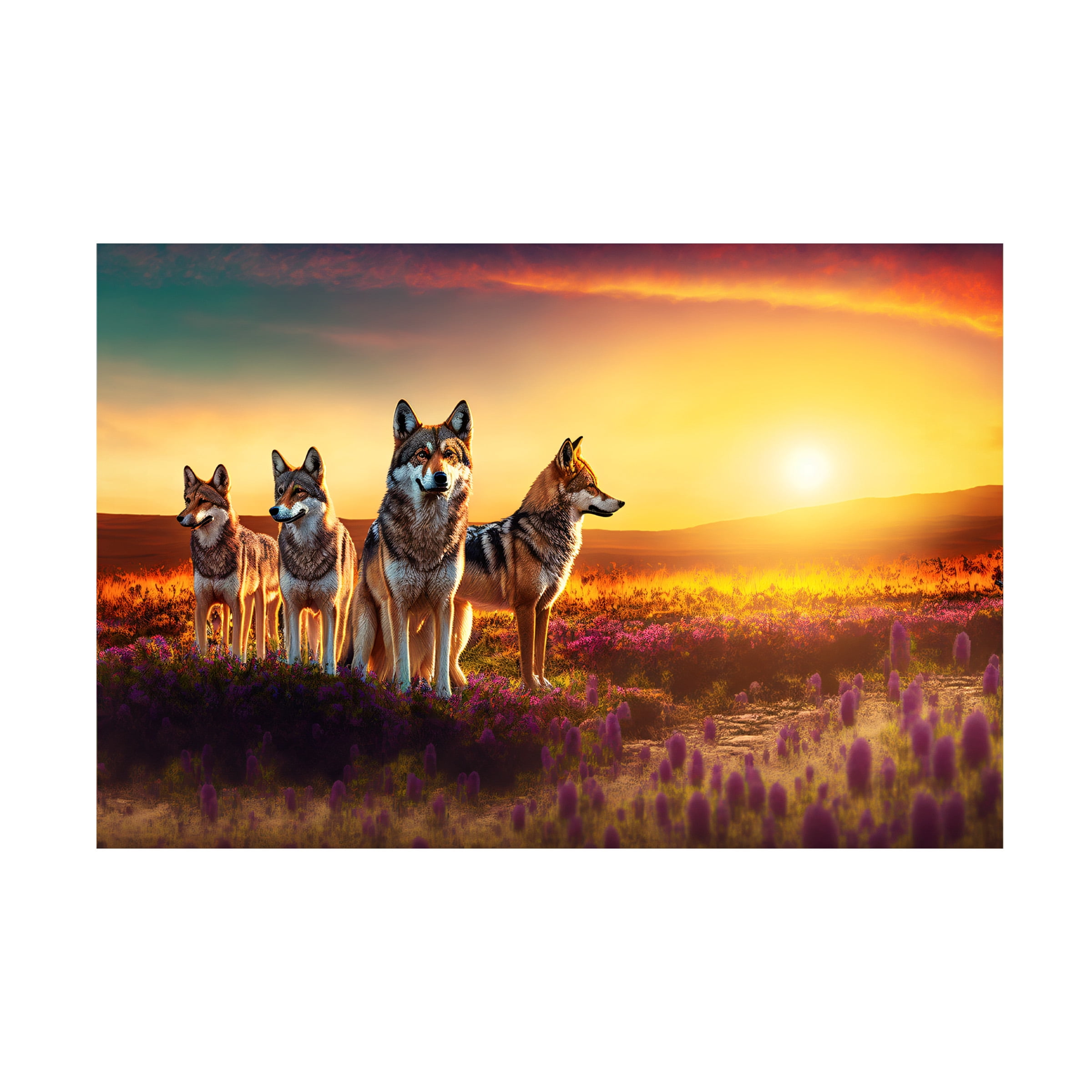 Canvas Wall Art - Ray Heere 'North American Wildlife 57' Wall Art for Living Room, Bedroom, or Office Décor by Trademark Fine Art - 32 x 22 Inches
