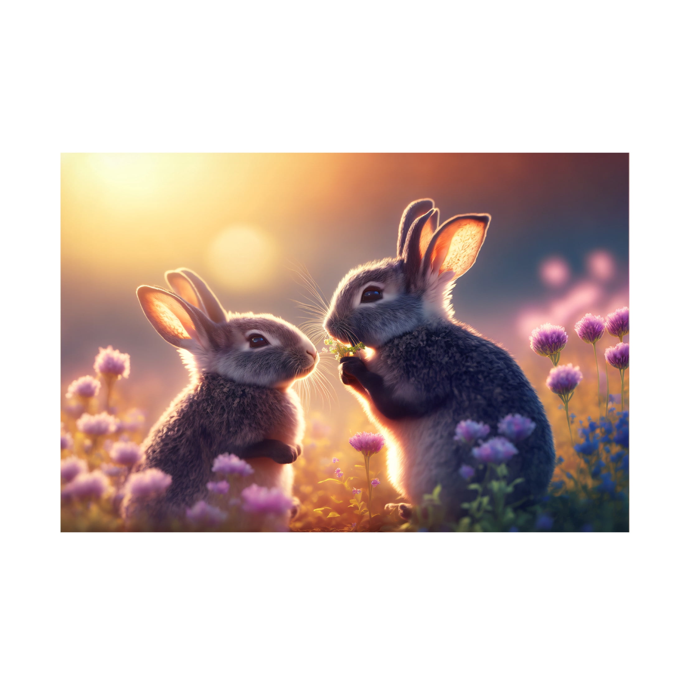 Canvas Wall Art - Ray Heere 'Woodland Animals 13' Wall Art for Living Room, Bedroom, or Office Décor by Trademark Fine Art - 24 x 16 Inches