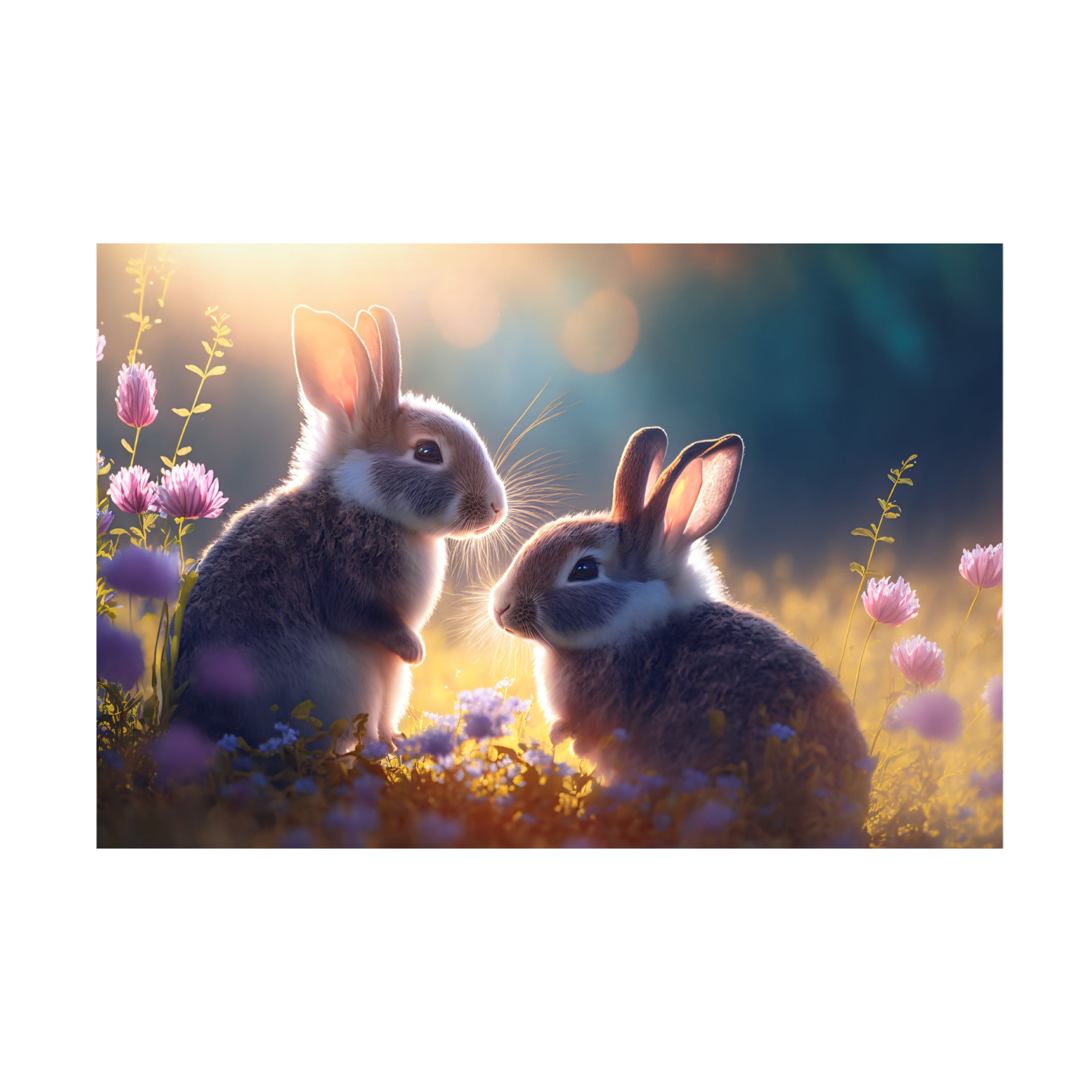 Canvas Wall Art - Ray Heere 'Woodland Animals 22' Wall Art for Living Room, Bedroom, or Office Décor by Trademark Fine Art - 32 x 22 Inches