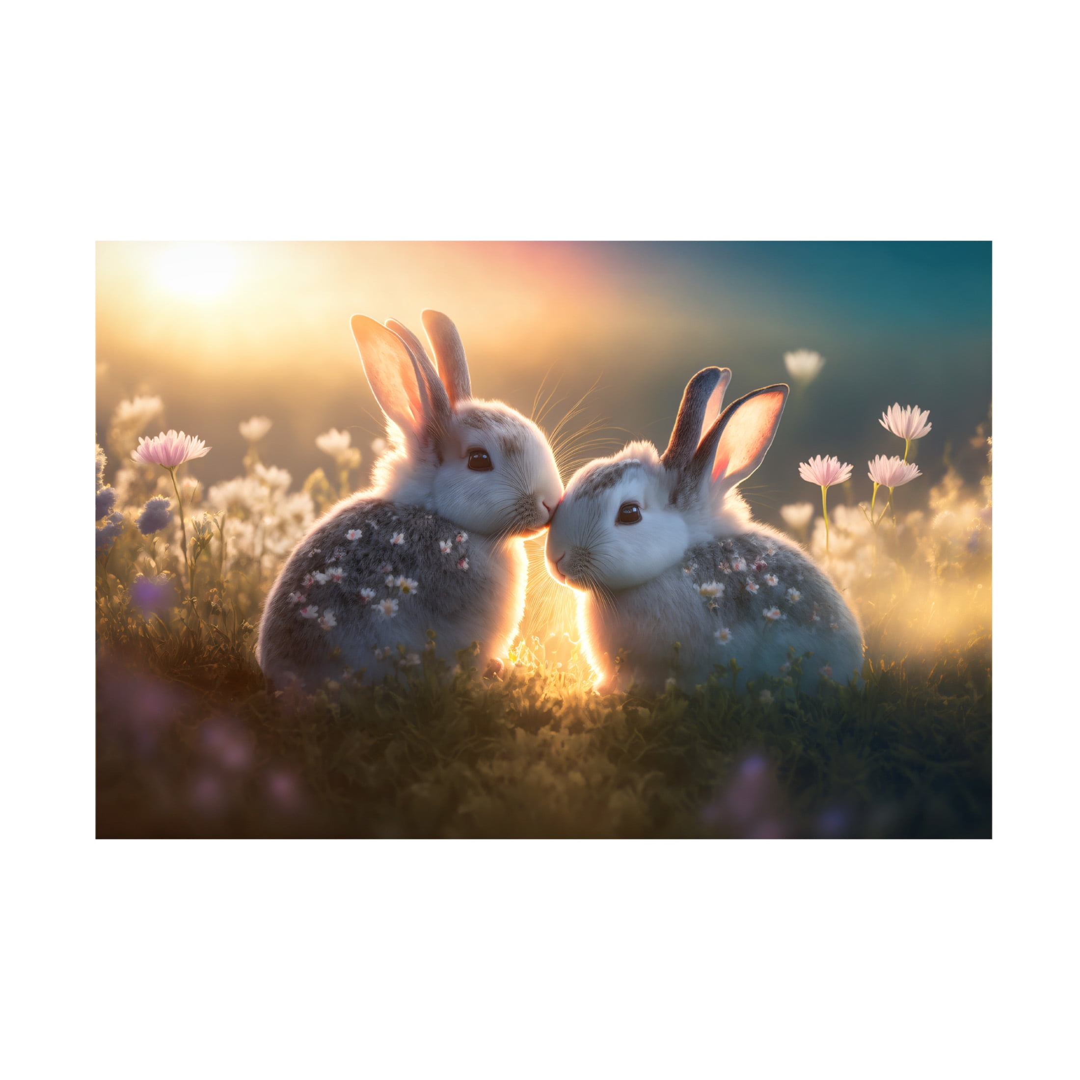 Canvas Wall Art - Ray Heere 'Woodland Animals 23' Wall Art for Living Room, Bedroom, or Office Décor by Trademark Fine Art - 32 x 22 Inches