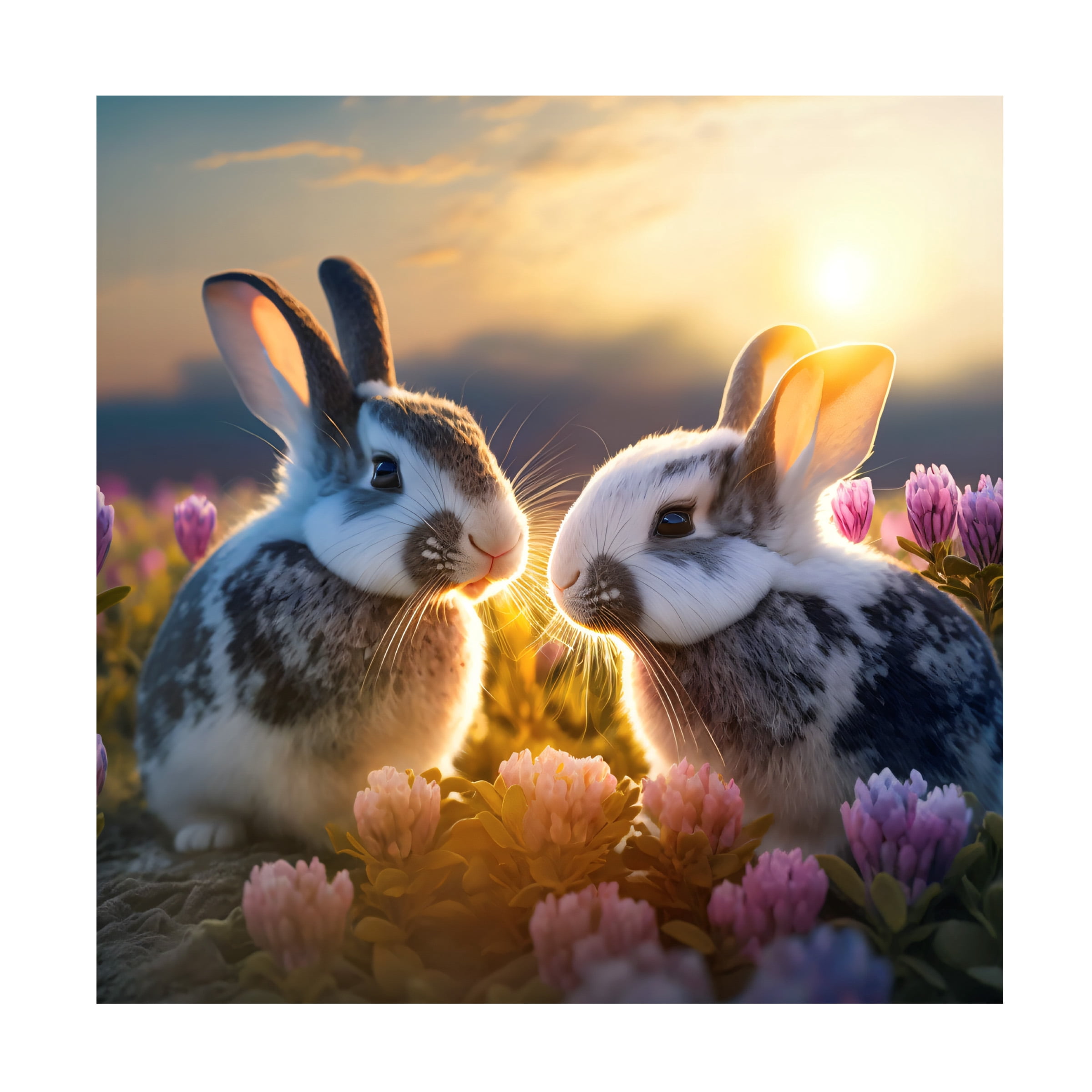 Canvas Wall Art - Ray Heere 'Woodland Animals 32' Wall Art for Living Room, Bedroom, or Office DÃ©cor by Trademark Fine Art - 14 x 14 Inches