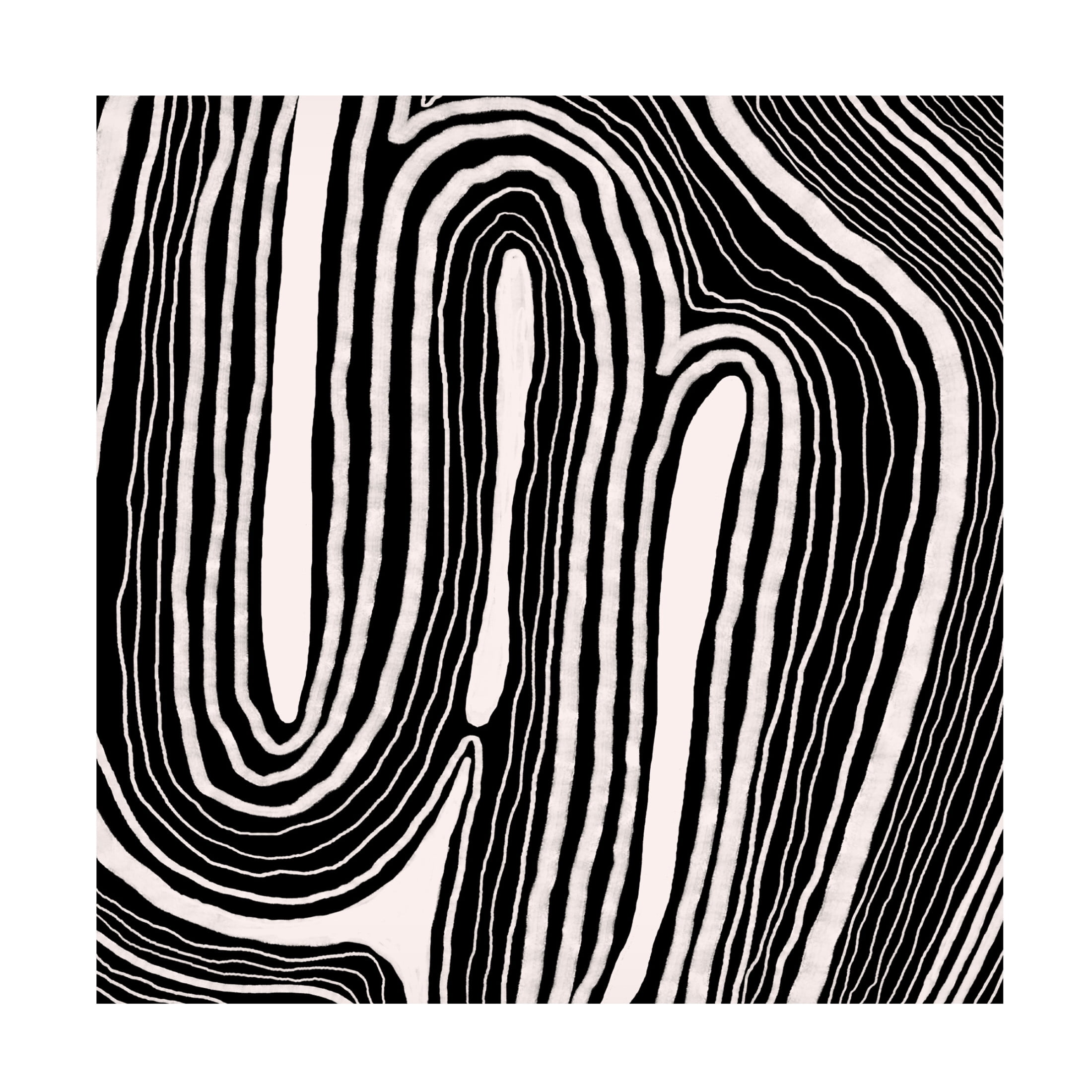 Canvas Wall Art - Regina Moore 'Dizziness I' Wall Art for Living Room, Bedroom, or Office Décor by Trademark Fine Art - 35 x 35 Inches