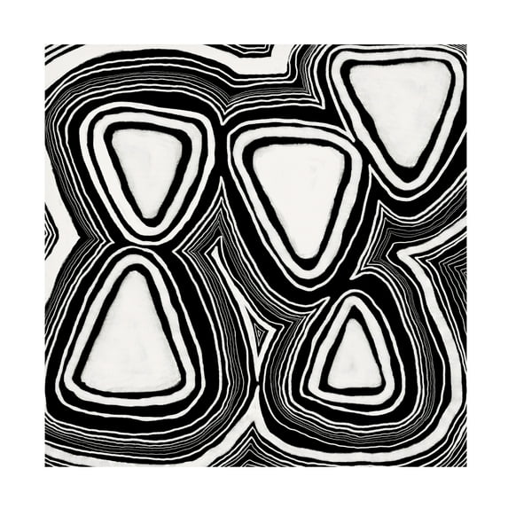 Canvas Wall Art - Regina Moore 'Dizziness V' Wall Art for Living Room, Bedroom, or Office Décor by Trademark Fine Art - 35 x 35 Inches