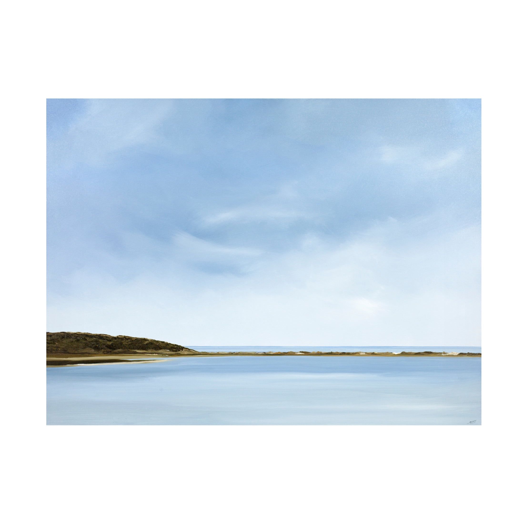 Canvas Wall Art - Rick Fleury 'Genesis' Wall Art for Living Room, Bedroom, or Office Décor by Trademark Fine Art - 32 x 24 Inches