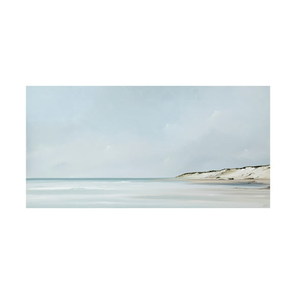 Canvas Wall Art - Rick Fleury 'Longview II' Wall Art for Living Room, Bedroom, or Office Décor by Trademark Fine Art - 19 x 10 Inches