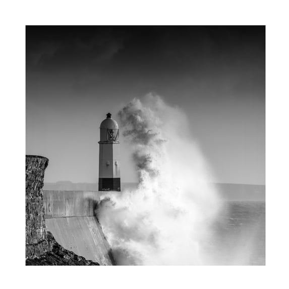 Canvas Wall Art - Robert Bolton 'Hand Of Poseidon' Wall Art for Living Room, Bedroom, or Office Décor by Trademark Fine Art - 14 x 14 Inches